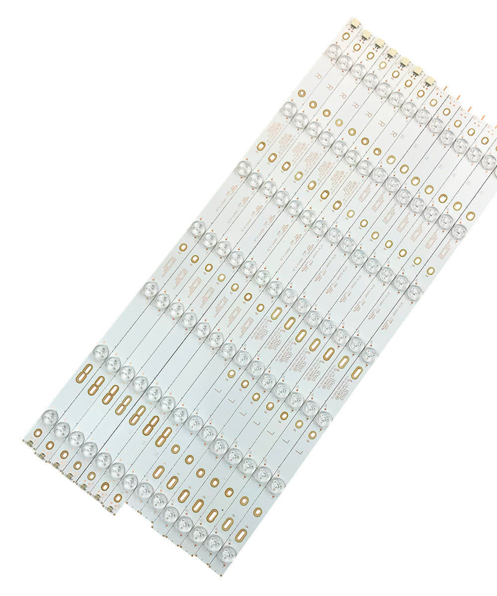 LED Backlight Strip TV Replacement Part for 55PUS6501 55PFF5701 LB55072 TPT550U2 55PUS6561 55PUS6581 GJ-2K16-550-D714-V4-L R 55PUH6101 55PUS6101 55PUS7272 55PUS6401 55PUS6551 LBM550M0701