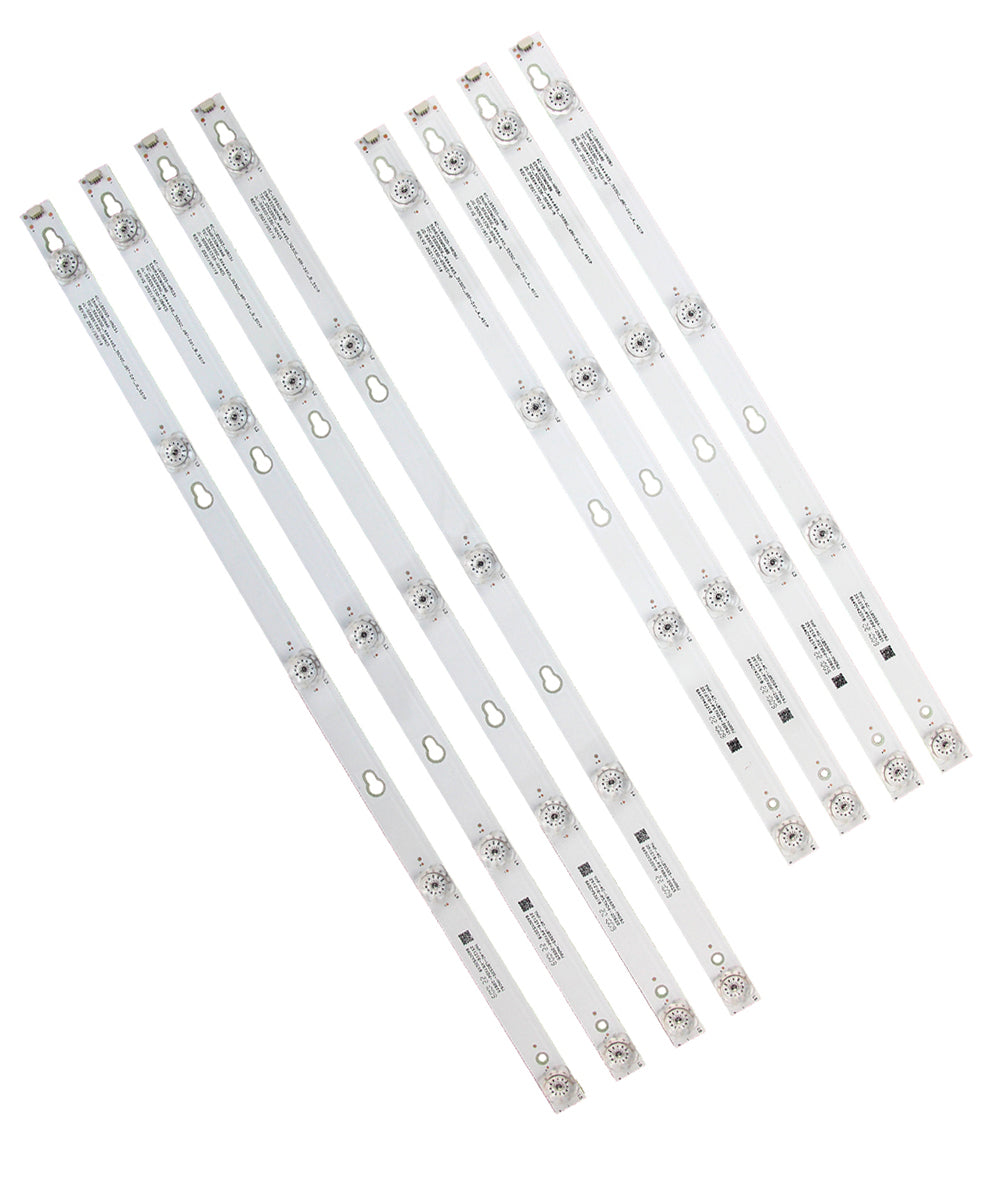 GuuYebe LED Backlight Strip TV Replacement Part for TOT_55D2900 D55A810 4C-LB5505 55S401 55S405 LB5504 55S403 55US57 55U6700C 55HR330M04B6 55HR330M04A6 B55A858U L55F3800A B55A658U D55051330 L55E5800A