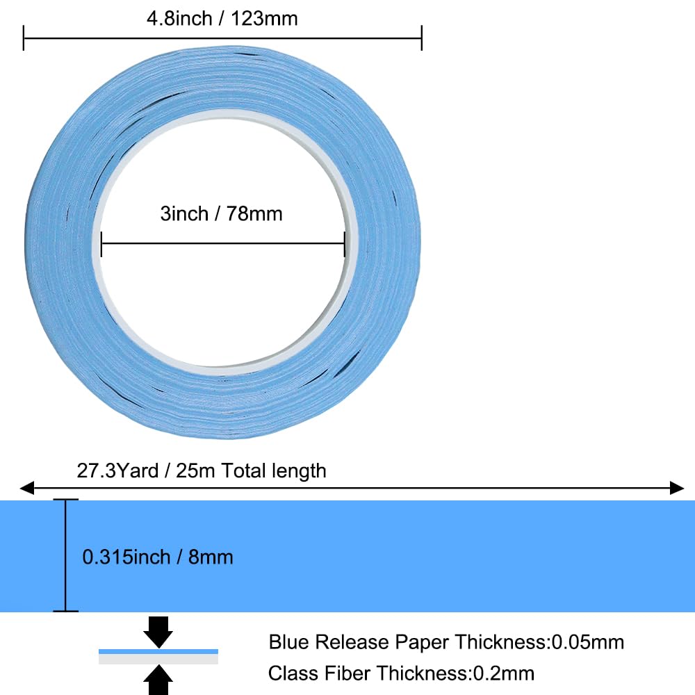 Double Sided Adhesive Tape for TV LED Backlight Strips With magnetic backing sync thermal conductive strong Roll