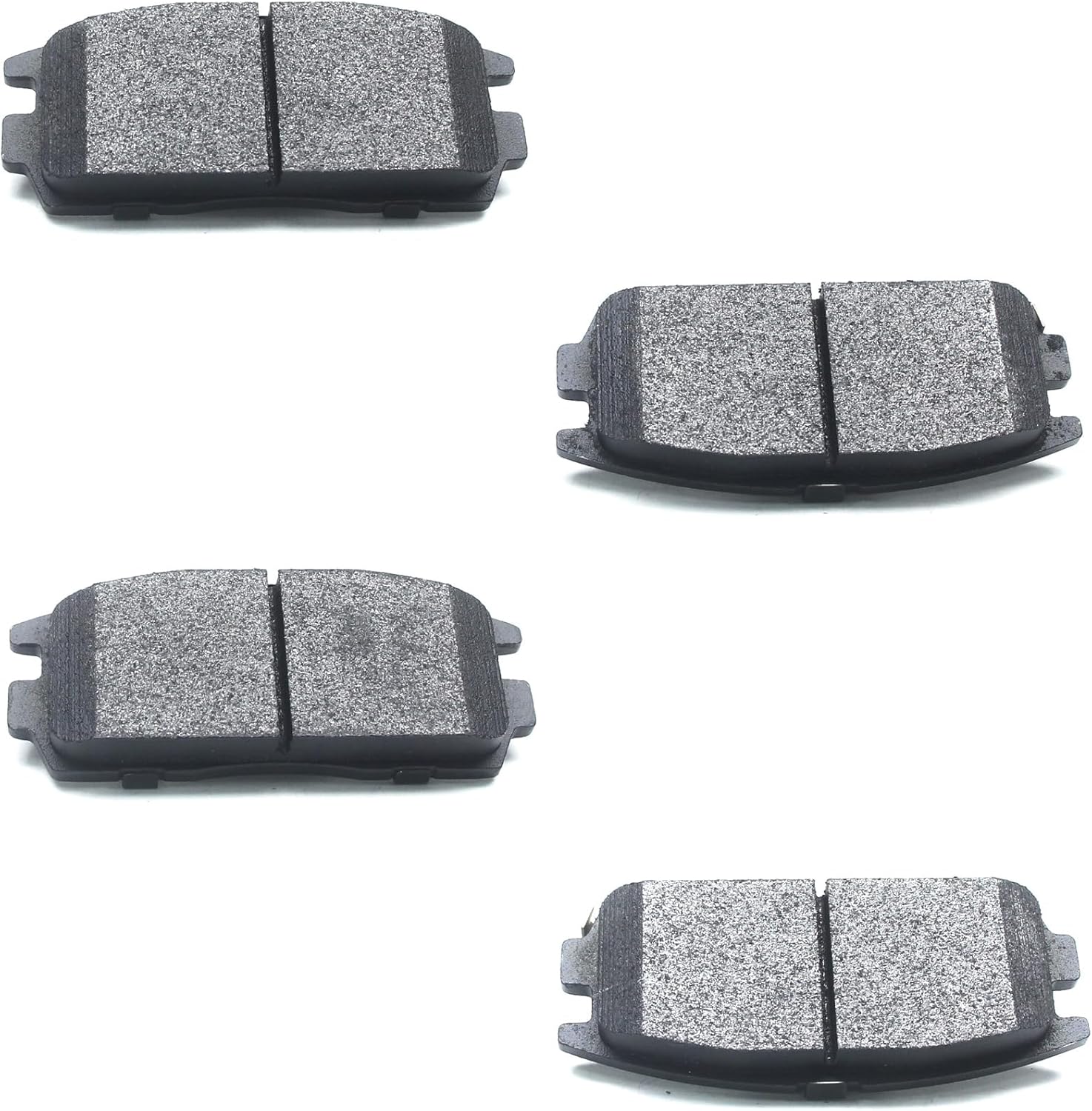 4 PCS Rear Ceramic Brake Pads,For GMC 2010-2017 Terrain,For Chevy 2007-2017 Equinox 2012-2015 Captiva,For Pontiac 2007-2009 Torrent, For Saturn 2008-2010 Vue,For Suzuki XL-7,1275 D1275