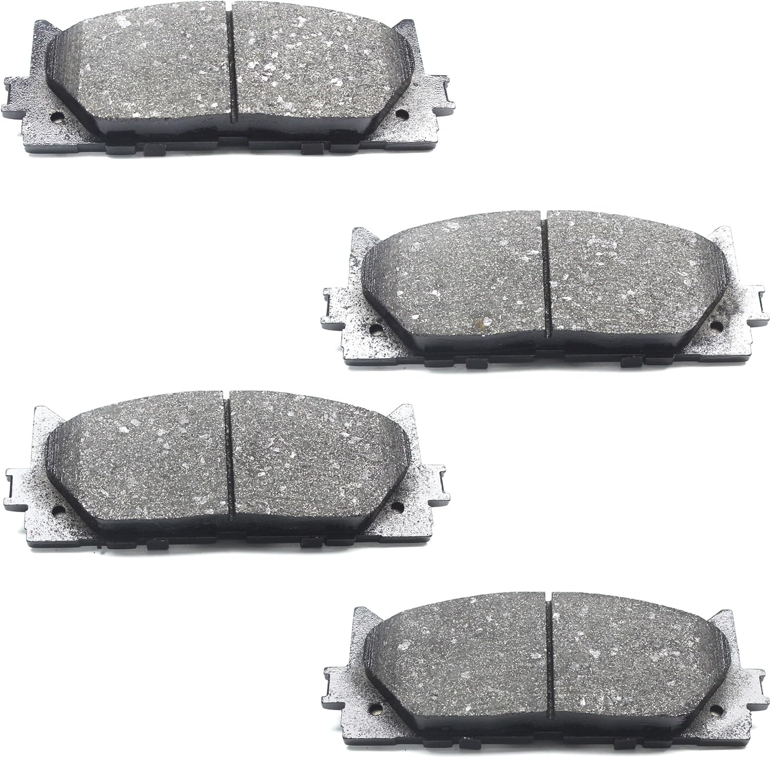 4 PCS Front Ceramic Brake Pads, For Toyota 2007-2017 Camry and 2008-2018 Avalon, For Lexus 2007-2018 ES350 ES300h, 1293 QC1293 D1293