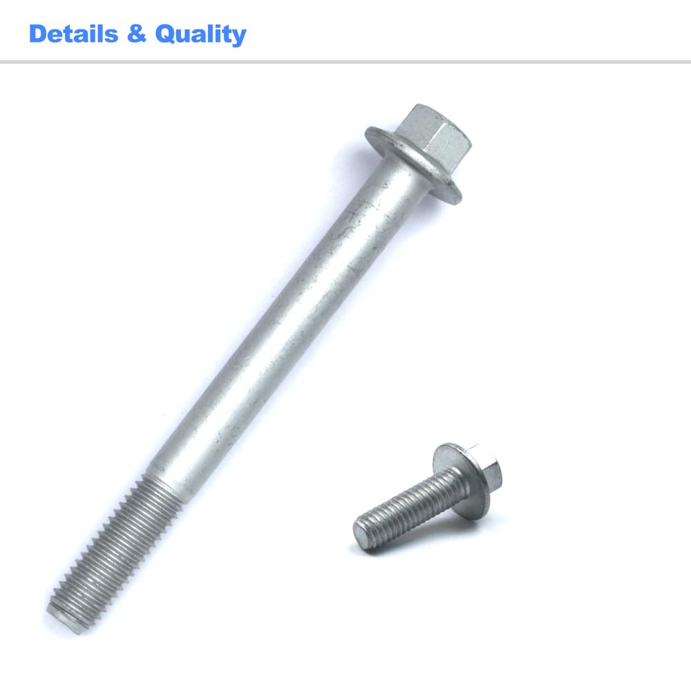 8 PCS Water Pump Bolts Thermostat Bolt for LS LS1 LS2 LS3 LS6 LSX LS7 LSA LQ4 LQ9 L99 LS9 LM7 LR4 L33 LH6 L92 L76 L96 L82 L83 L84 L86 L87 GM,Replace for 551434 134-3201 1343201