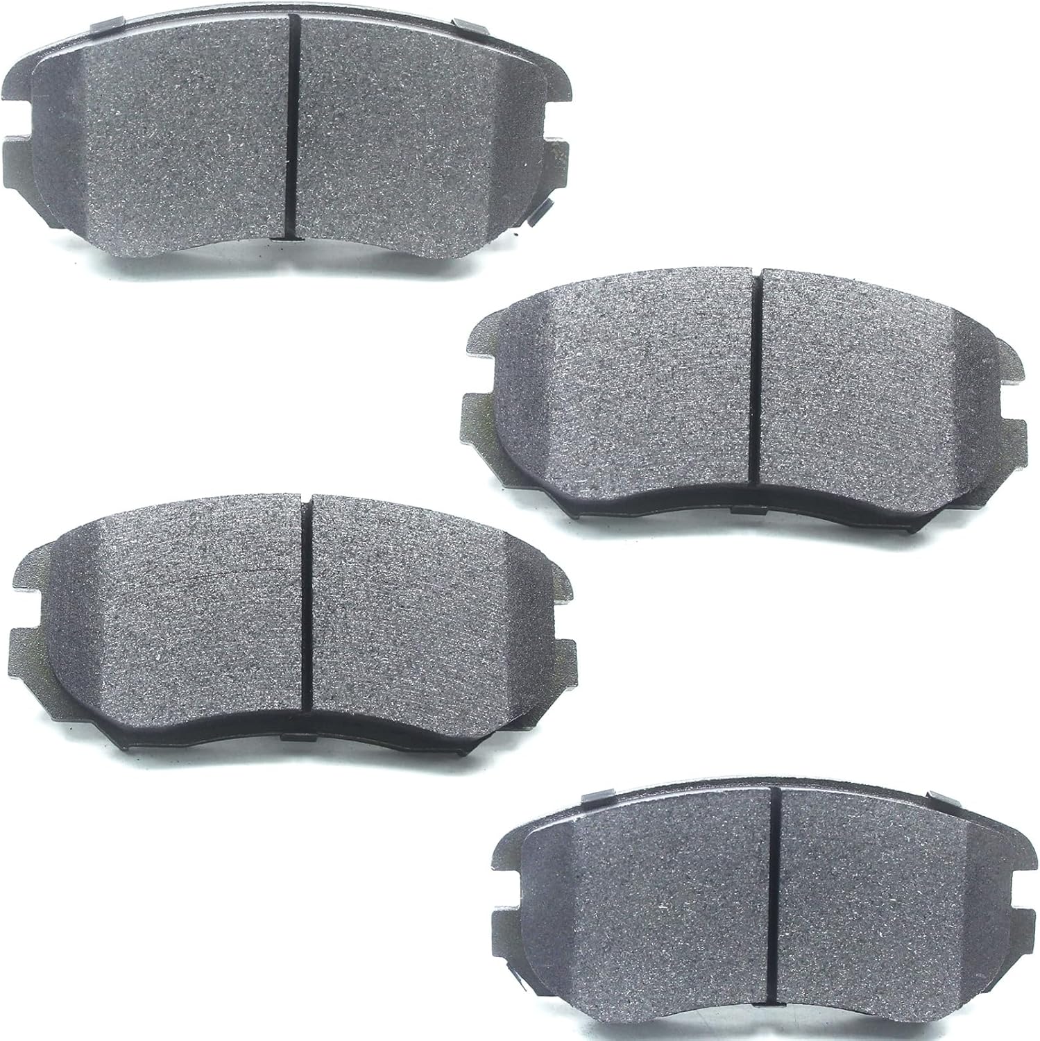4 PCS Ceramic Brake Pads Front,For Chevy 2013-2016 Malibu 2010-2017 Equinox 2014-2020 Impala,For GMC 2010-2017 Terrain,For Buick LaCrosse Regal,For Saab 9-5 Cadillac ELR,1421,QC1421,BC1421