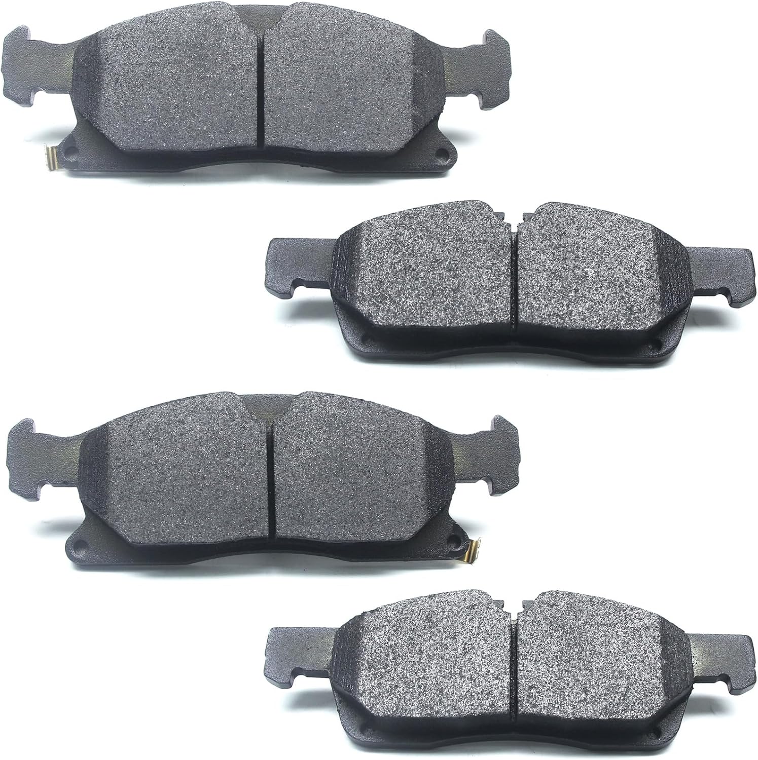 4 PCS Ceramic Brake Pads Front,For Jeep 2011-2016 Grand Cherokee,For Dodge 2011-2023 Durango,Replace for 1455 D1455 BC1455 QC1455