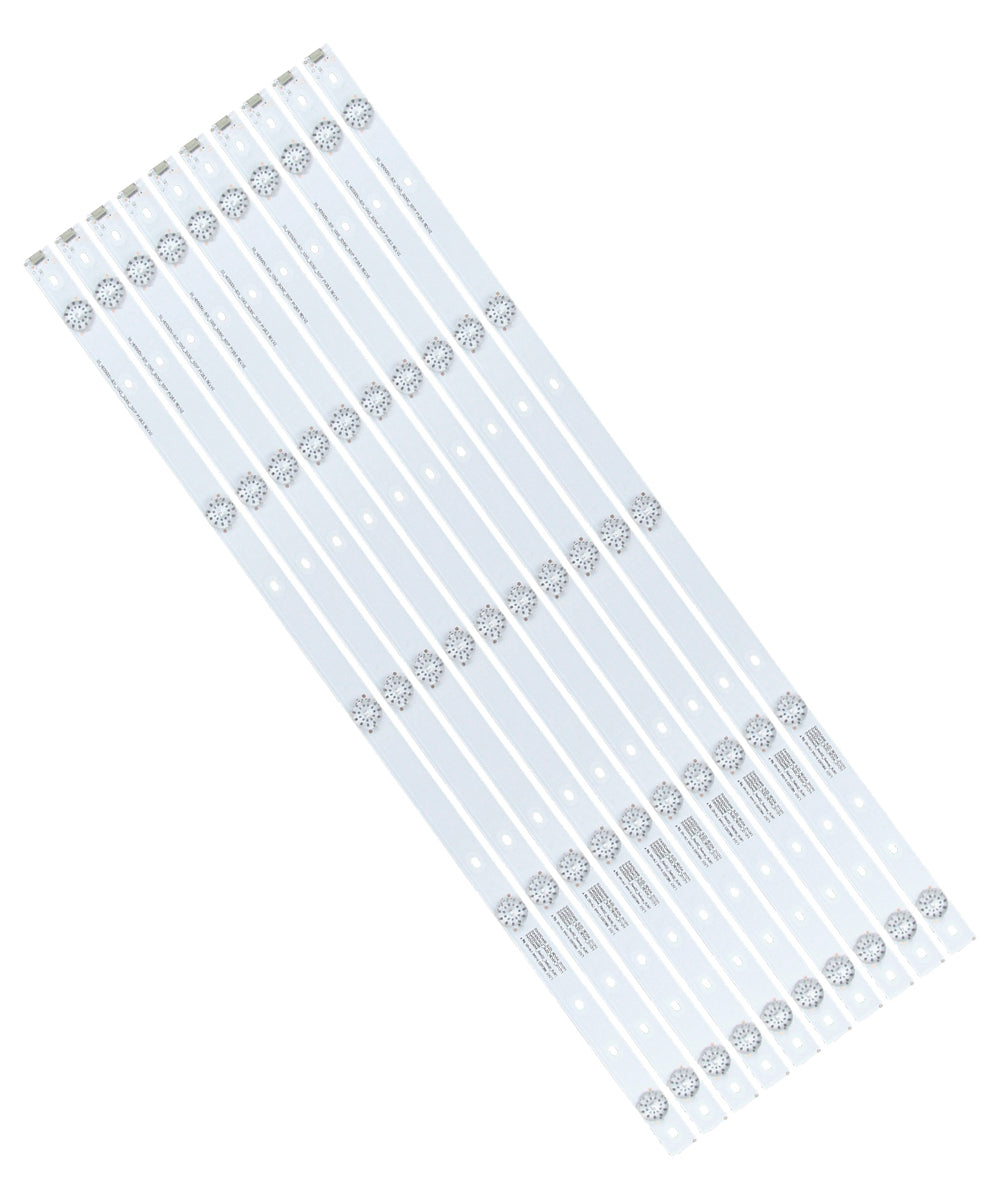 GuuYebe SVH550AH9 SVH550AC3 HD550DF-B52 LC-55LB481U NS-55D510NA17 LED55K1800 55H5C 55H6B HD550DF-E32 LED55EC290N LTDN55K2203GWUS LED Backlight Strips for 55 inch 5 LEDs 1149578 1142183 tv