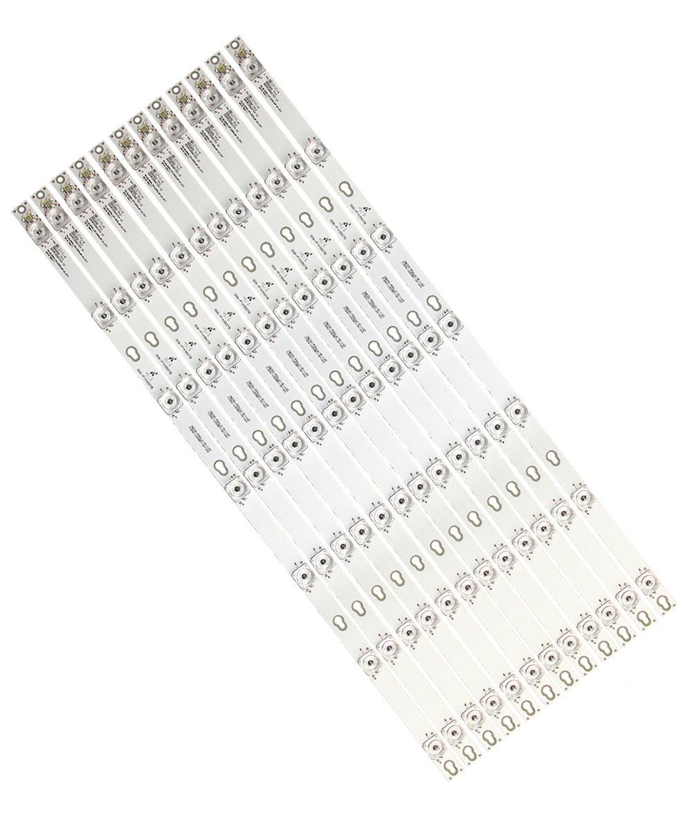 GuuYebe LED Backlight Strip TV Replacement Part for 4C-LB6507-YH04J TOT_65_D2900 65D2900 65S405 65S401 65S403 006-P1K3507B 65UC6306 65UC6406 U65P6046 65A730U 65HR330M07A4V2 4C-LB6507-YH01J