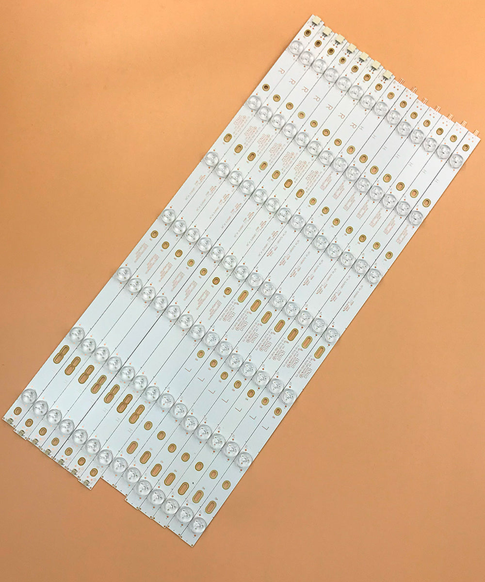 LED Backlight Strip TV Replacement Part for 55PUS6501 55PFF5701 LB55072 TPT550U2 55PUS6561 55PUS6581 GJ-2K16-550-D714-V4-L R 55PUH6101 55PUS6101 55PUS7272 55PUS6401 55PUS6551 LBM550M0701