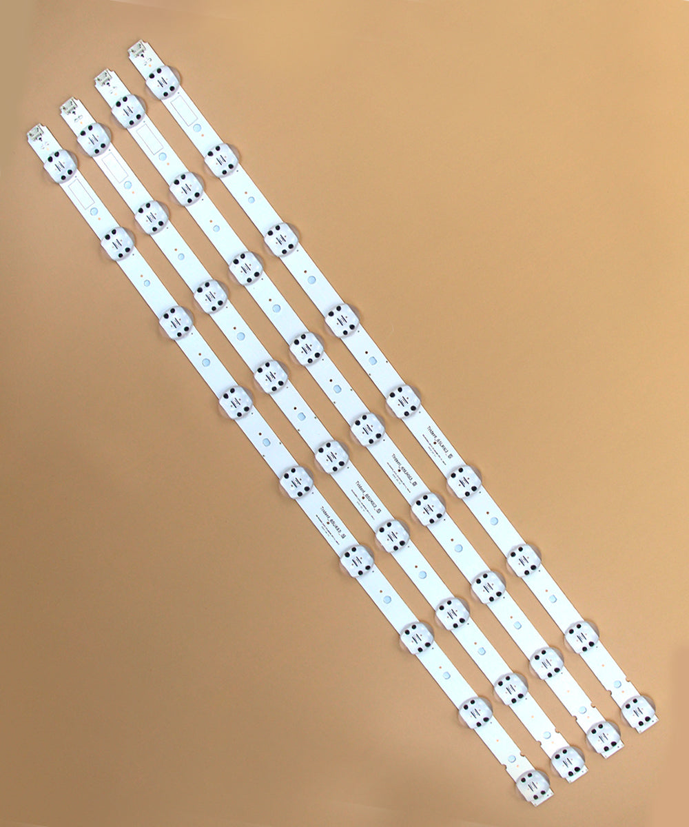 4PCS 65UK63 65UK65 EAV63993001 EAV64013802 EAJ64670801 EAV63993002 EAV64013801 EAV63993003 EAV64013803 LED Backlight Strips for 65UM6900PUA 65UK6200PUA 65UK6300PUE 65UK6090PUA 65UM6950DUB Replacement