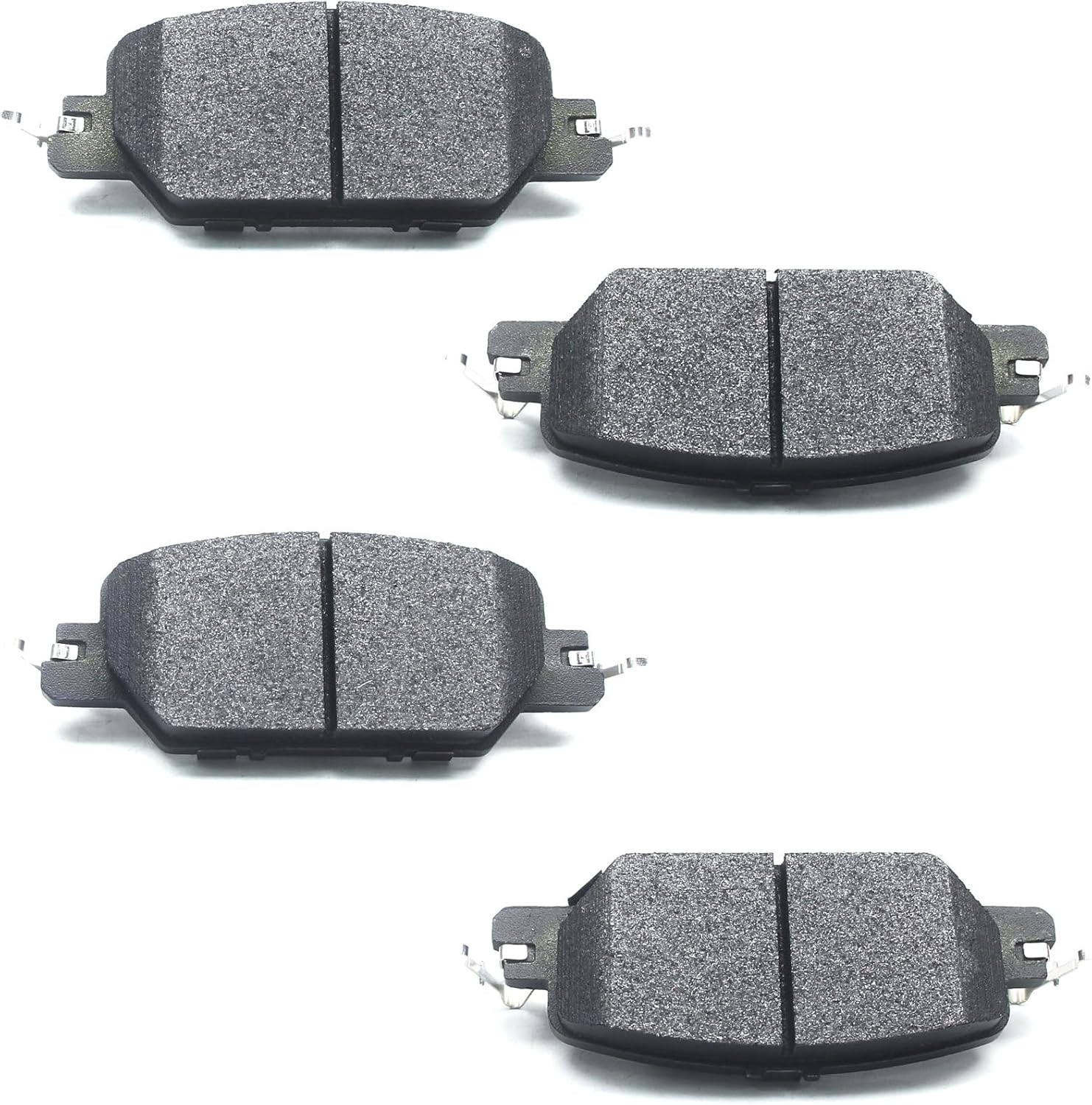 4 PCS Rear Ceramic Brake Pads,For Honda 2017-2023 CRV CR-V, Replace for 2037 D2037 BC2037