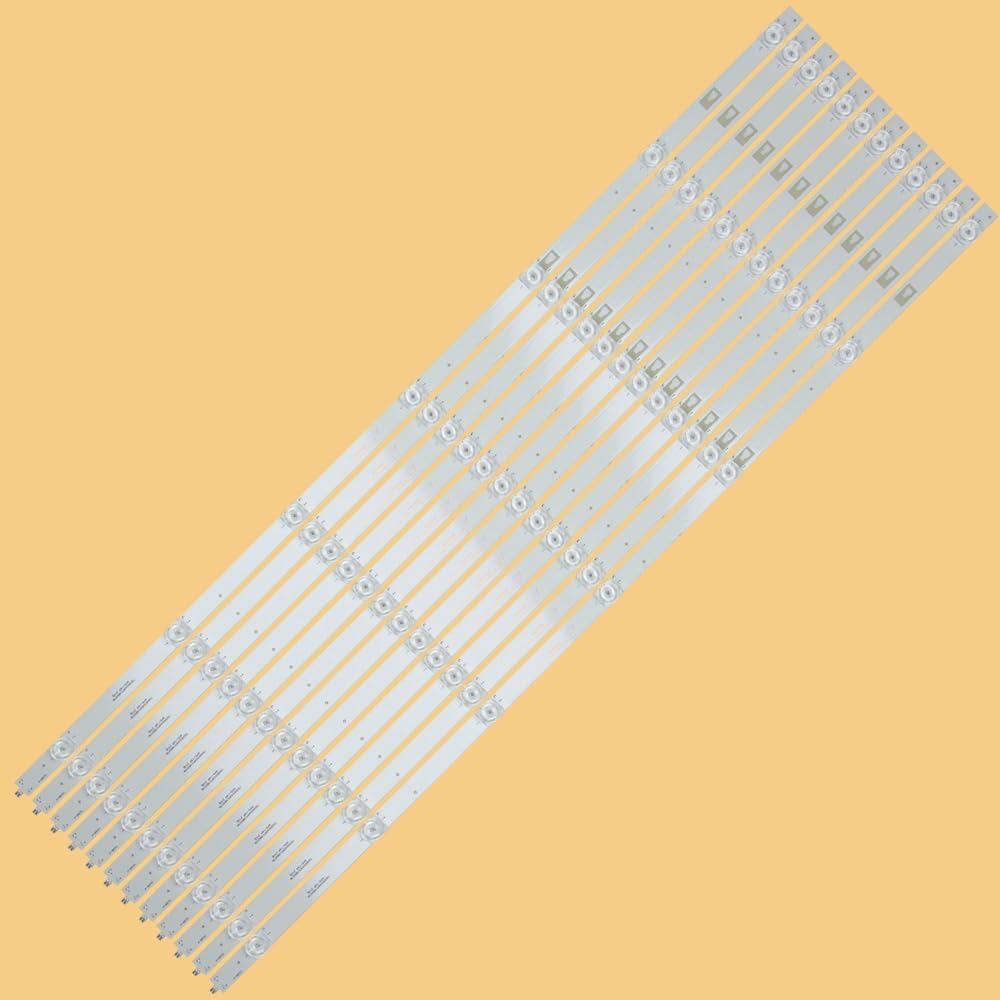 Element Westinghouse ONN 30375007007 E4FAA75R WR75UT4210 100044717 30375007007D M22223-MT M22234-MT M21123-MT M22056-MT 30375007008 30375007005 303750070076 LED Backlight Strip TV Replacement Parts 12 PCS of Sets