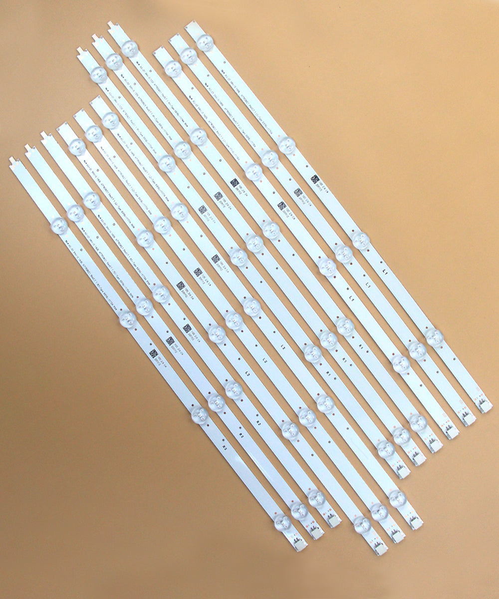 GuuYebe Kit 12 PCS LED Backlight Strip for 47LN 47LN5400 47LN5700 47LN5200 47LA620S 47LN5750 47LN5790 E470I-A0 LC470DUE-SFR 6916L-1174A 6916L-1175A 6916L-1176A 6916L-1177A Replacement Part tv