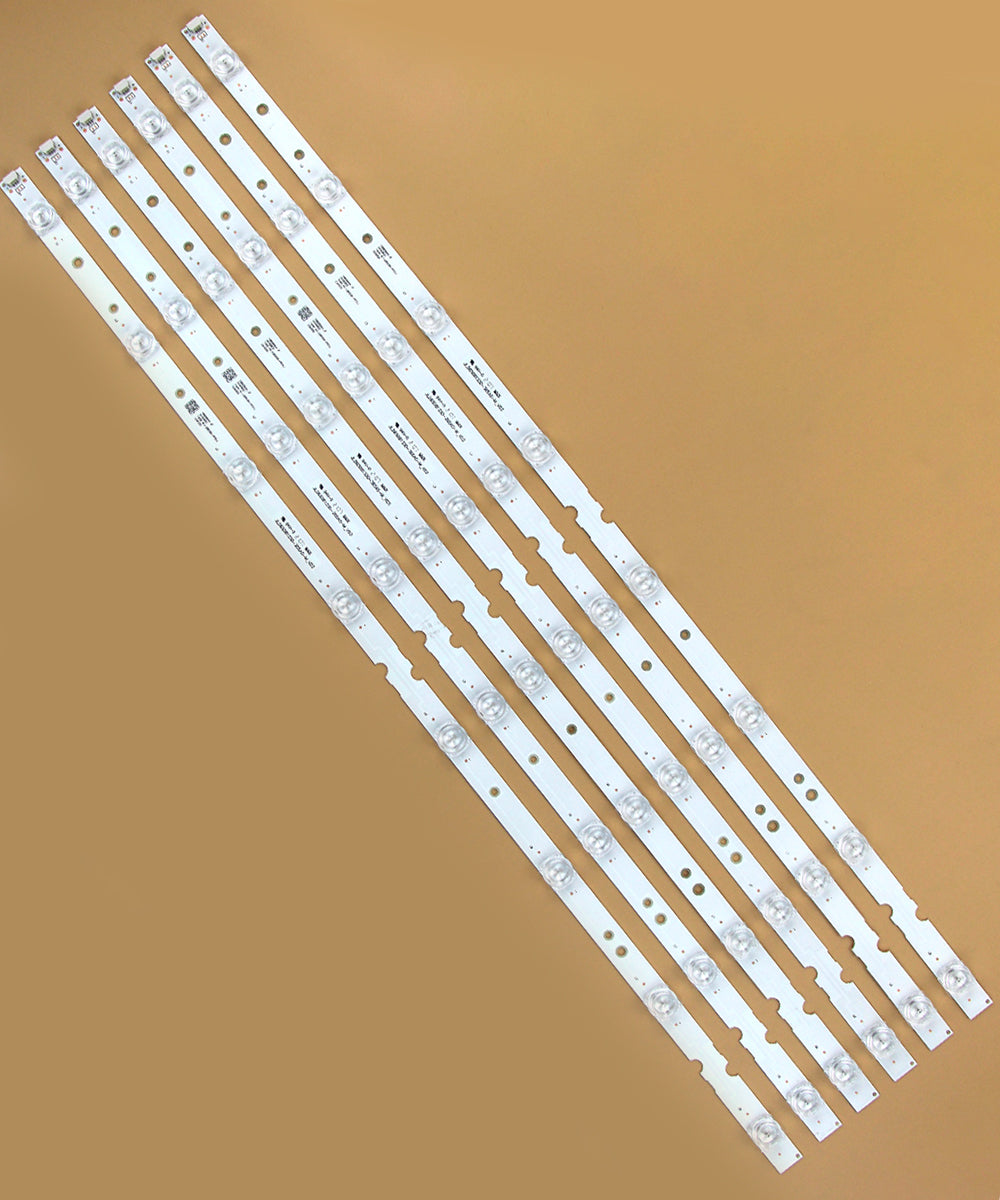 GuuYebe LED Backlight Strip TV Replacement Part for JL.D65081330-365AS-M_V03 65HR330M08A1 65S421 65S425 65S423 (6pcs)