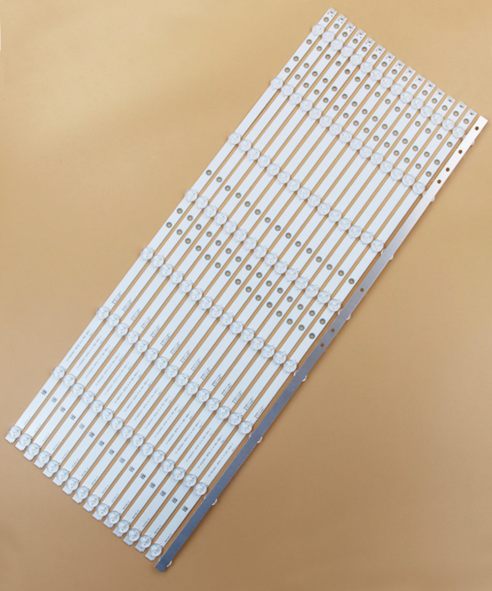 GuuYebe LED Backlight Strip TV Replacement Part for 650TV02 T650HVF05 65W855C T650HVF05.1 65W859C LB65018 D65-D2 E65X-C2 D65U-D2 65W857C 65S03E01 T650QVN05.0 65W805 T650QVF07.0 T650HVF05.5 65W850C