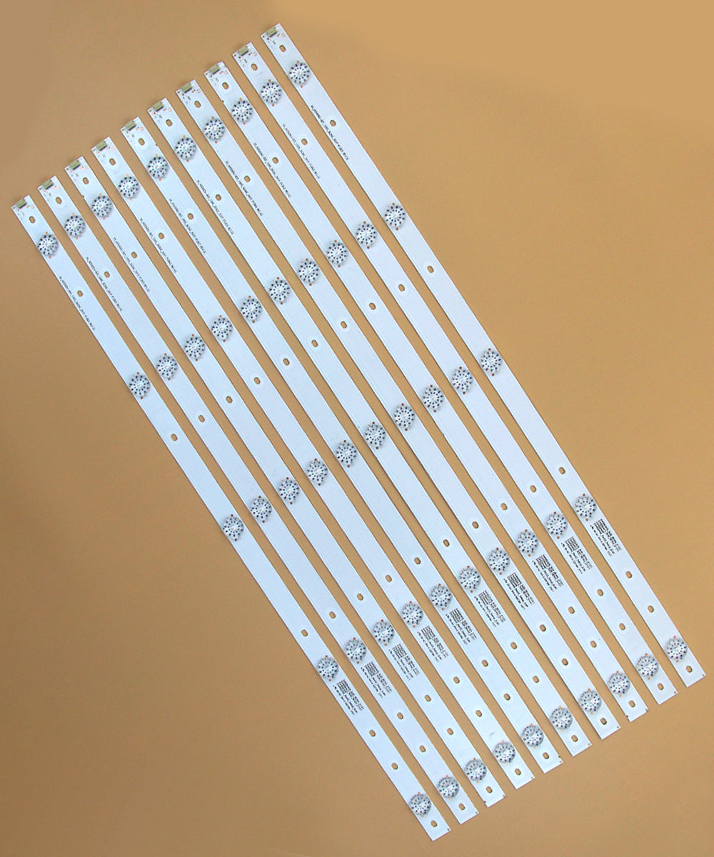 GuuYebe SVH550AH9 SVH550AC3 HD550DF-B52 LC-55LB481U NS-55D510NA17 LED55K1800 55H5C 55H6B HD550DF-E32 LED55EC290N LTDN55K2203GWUS LED Backlight Strips for 55 inch 5 LEDs 1149578 1142183 tv