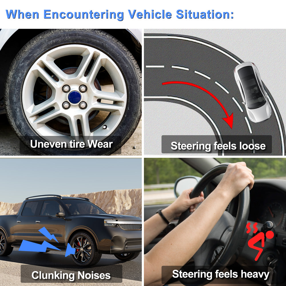 GuuYebe K6534 Idler Arm Steering For Chevy Silverado Tahoe Sierra Avalanche Express Escalade Suburban Yukon Savana Compatible with Chevrolet GMC Cadillac suspension kit Replacement