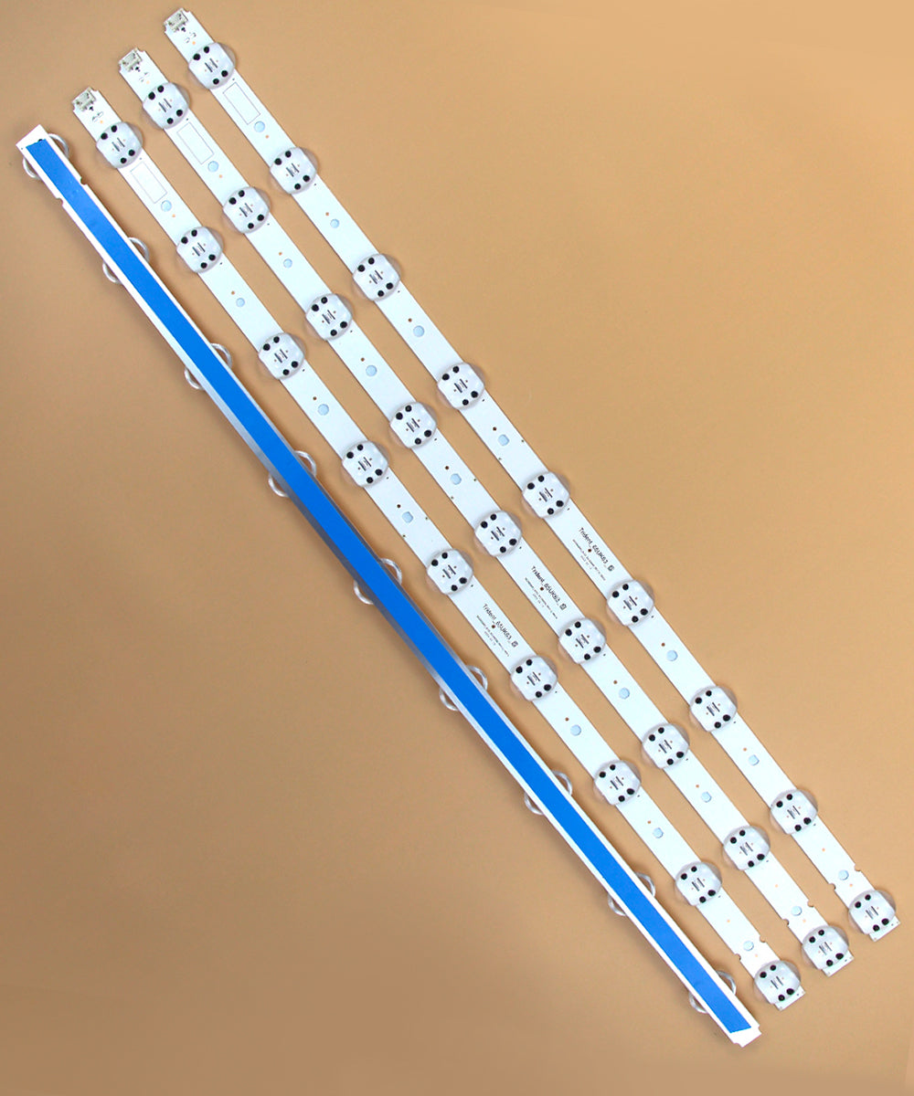 4PCS 65UK63 65UK65 EAV63993001 EAV64013802 EAJ64670801 EAV63993002 EAV64013801 EAV63993003 EAV64013803 LED Backlight Strips for 65UM6900PUA 65UK6200PUA 65UK6300PUE 65UK6090PUA 65UM6950DUB Replacement