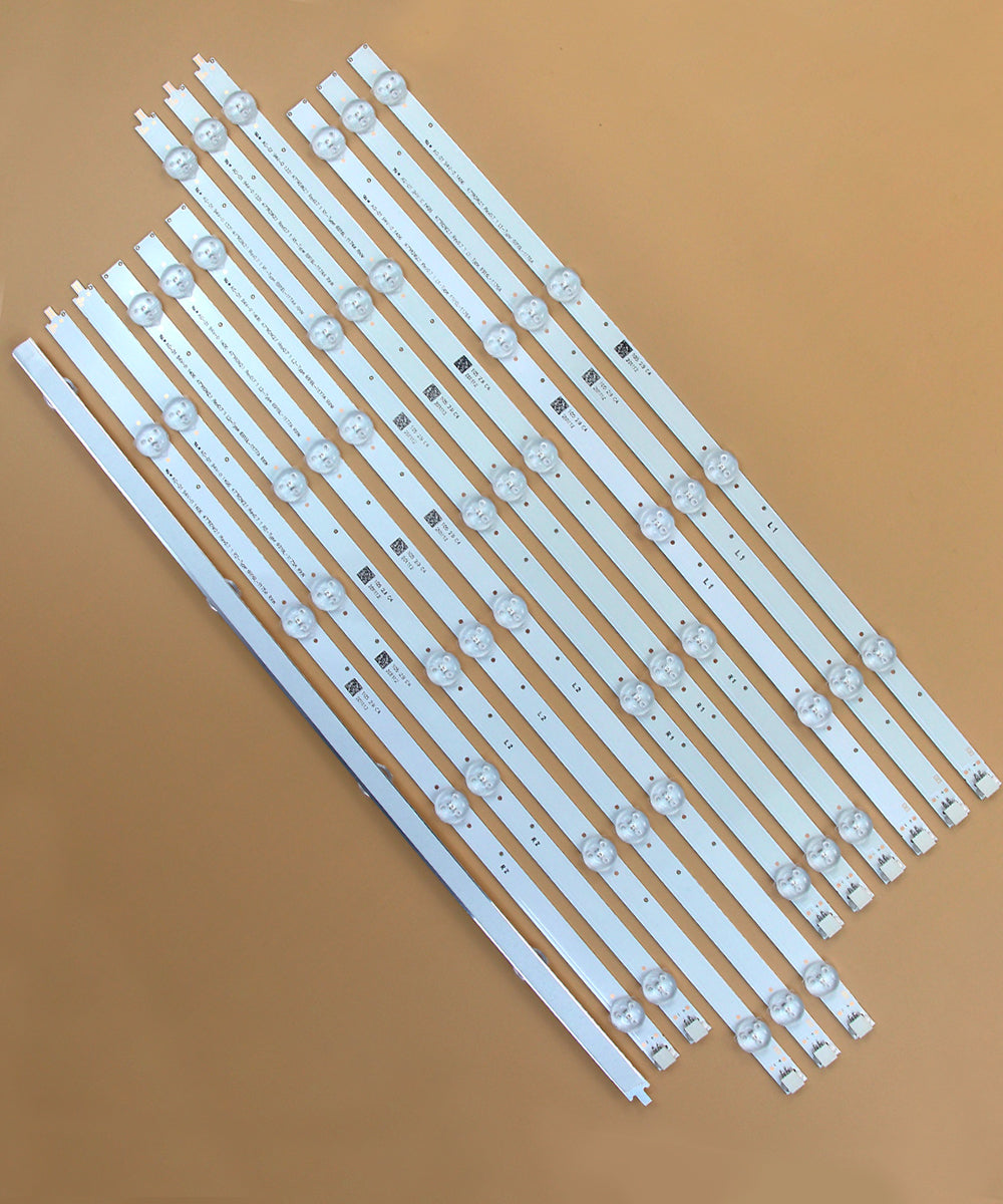 GuuYebe Kit 12 PCS LED Backlight Strip for 47LN 47LN5400 47LN5700 47LN5200 47LA620S 47LN5750 47LN5790 E470I-A0 LC470DUE-SFR 6916L-1174A 6916L-1175A 6916L-1176A 6916L-1177A Replacement Part tv