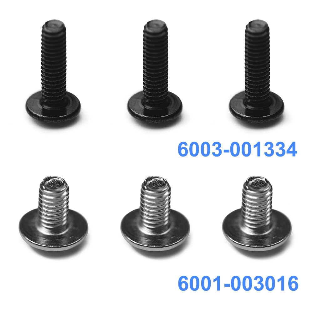 GuuYebe 6003-001334 6001-003016 TV Screws Set with Screwdriver for TVs Stand Screw and Mainboard Parts Screw-Taptype to UN65NU6900 UN55NU6900 16EA Set of 16