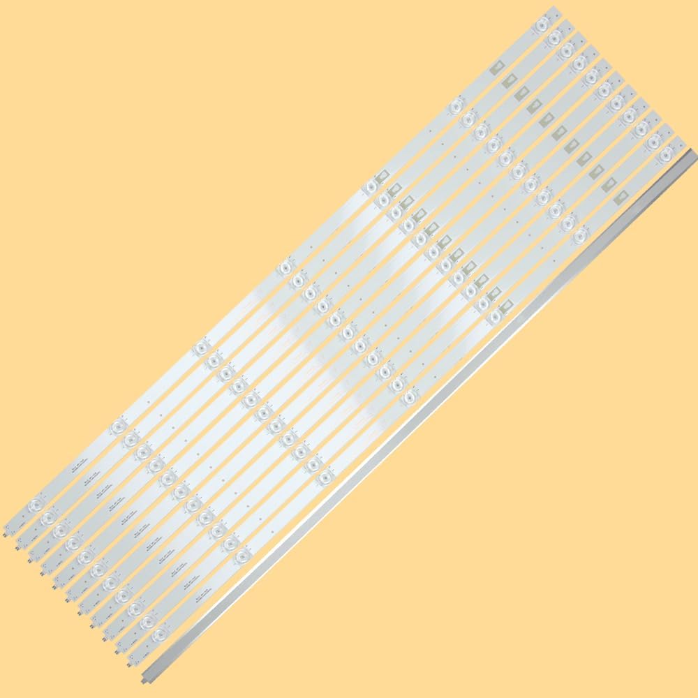Element Westinghouse ONN 30375007007 E4FAA75R WR75UT4210 100044717 30375007007D M22223-MT M22234-MT M21123-MT M22056-MT 30375007008 30375007005 303750070076 LED Backlight Strip TV Replacement Parts 12 PCS of Sets