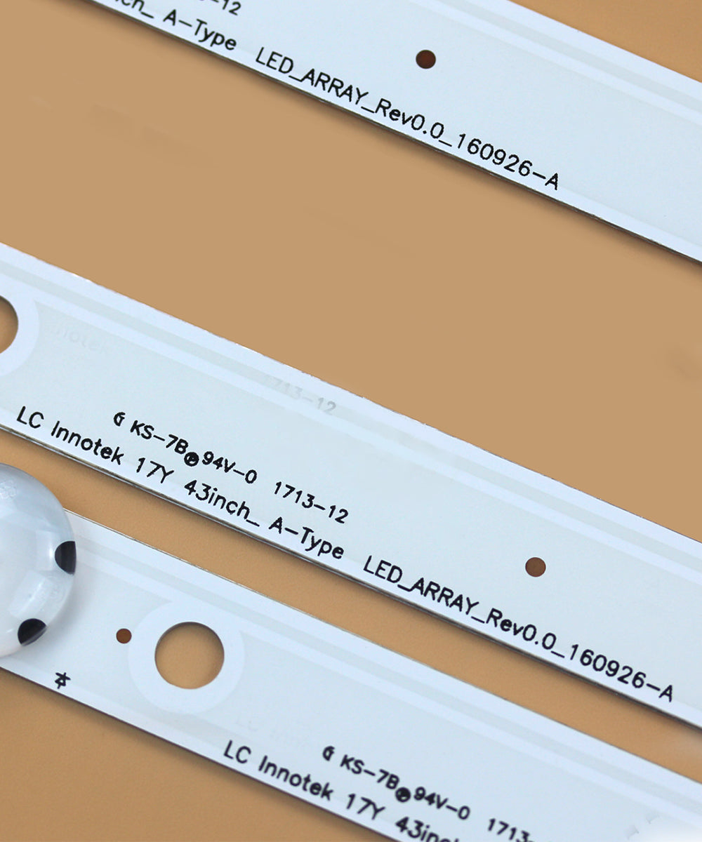 LED Backlight Strip TV Replacement Part for SSC_43UK63 LC43490084A LC43490085A LC43490087A LC43490072A LC43490077A 43UK6090PUA 43UK6300PUE 43UM6910PUA 43UM6950DUB 43UN7000PUB 43UN6950ZUA 43LJ5500