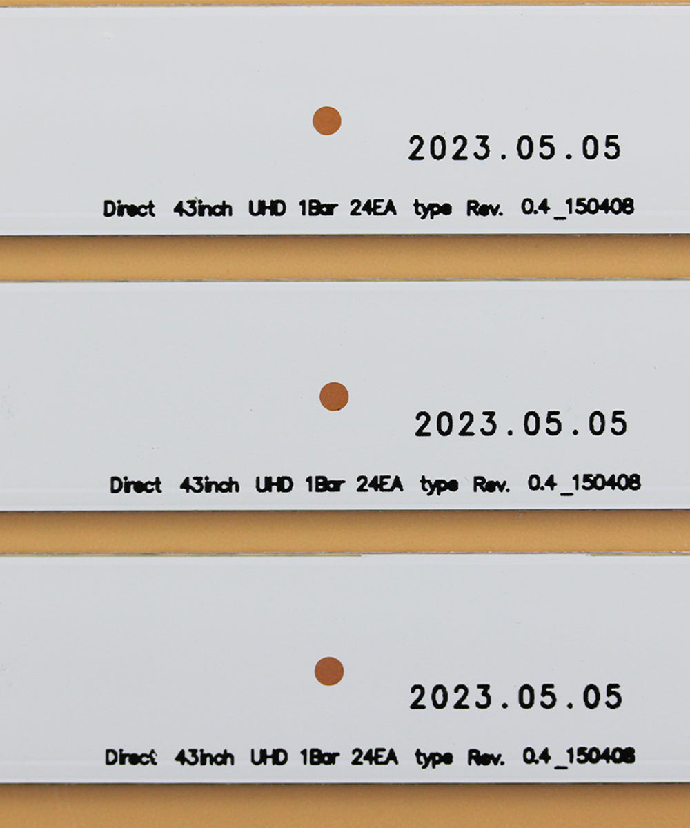 LED Backlight Strip TV Replacement Part for UF64 43UF640 43UH6030 43LH604V 43UH603V 43UH610V 43UF6409 EAV63452303 EAV63192501 NC430DGE-SADP3 HC430DGG-SLNX1 UHD A