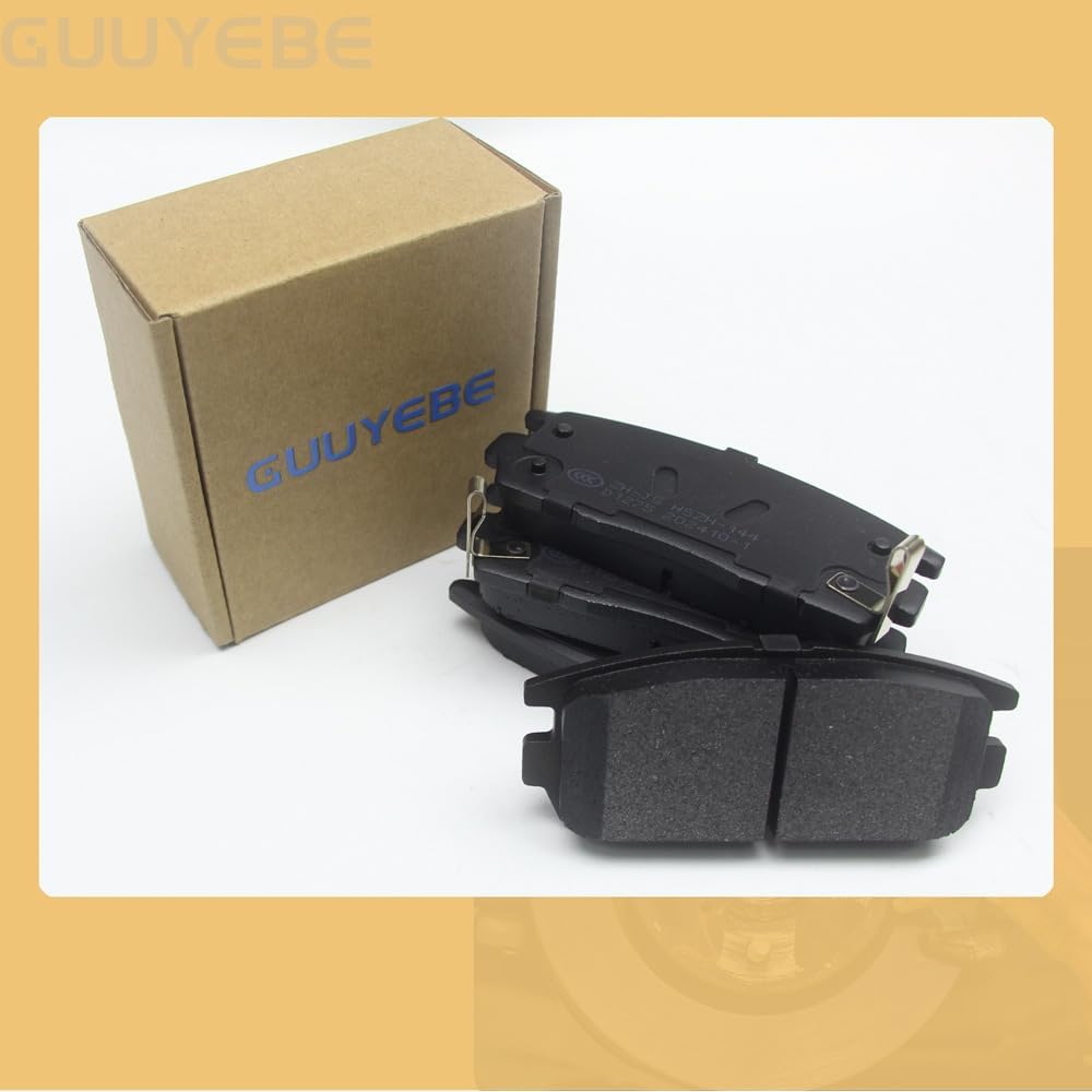 4 PCS Rear Ceramic Brake Pads,For GMC 2010-2017 Terrain,For Chevy 2007-2017 Equinox 2012-2015 Captiva,For Pontiac 2007-2009 Torrent, For Saturn 2008-2010 Vue,For Suzuki XL-7,1275 D1275