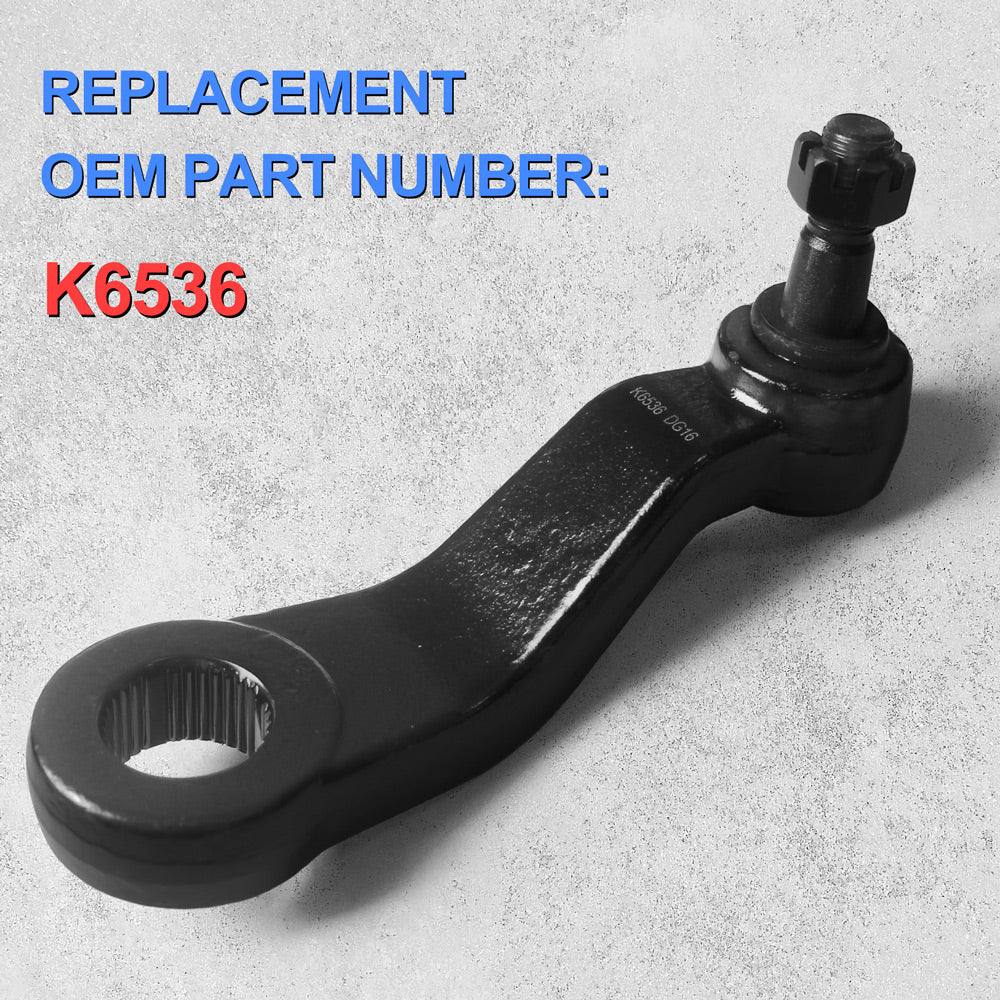 GuuYebe K6536 Pitman Arm Steering Front Fit for Silverado Sierra Tahoe Escalade H2 Avalanche Yukon Express Suburban Savana Replacement with Chevy GMC Hummer Cadillac Chevrolet Suspension Kit