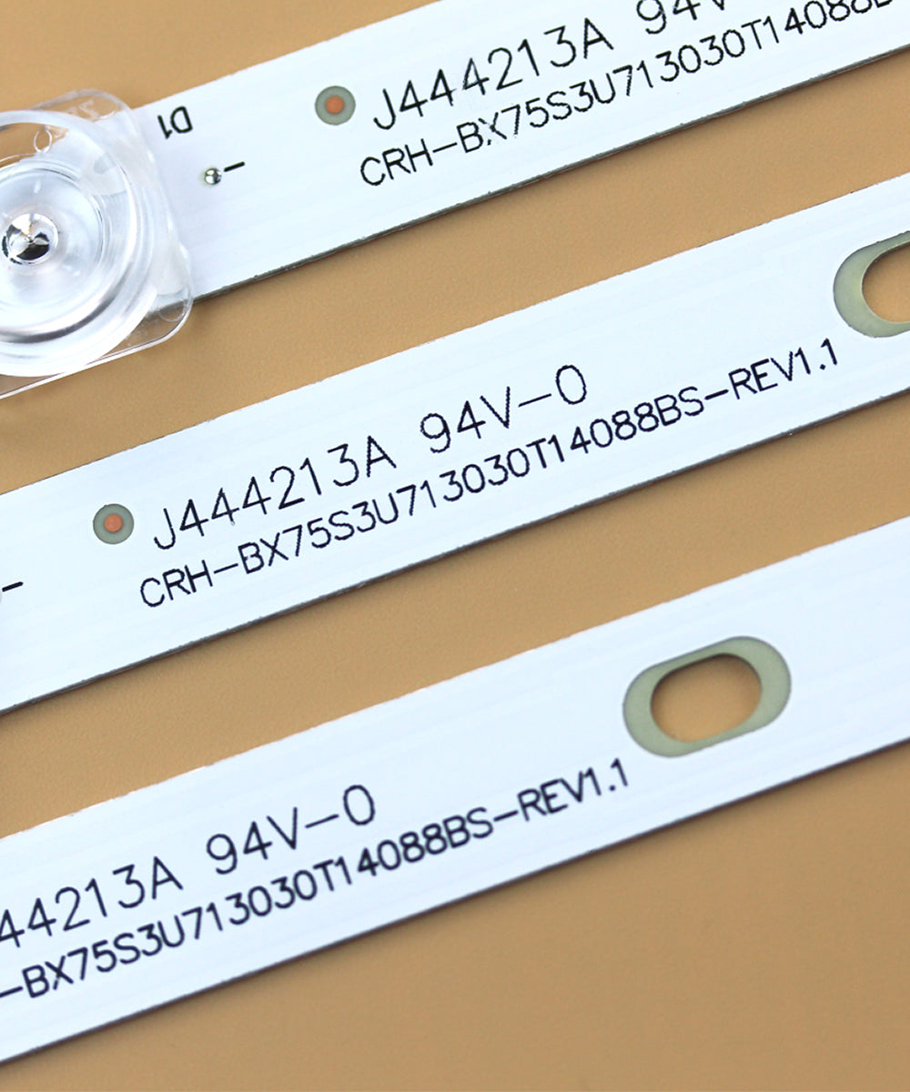 GuuYebe LED Backlight Strip TV Replacement Part for CRH-BX75S3U713030T14088BS 75R6E1 75R7E2 75R7070E2 07FZD-03E348124HN 191221X 21817000 REV1.1