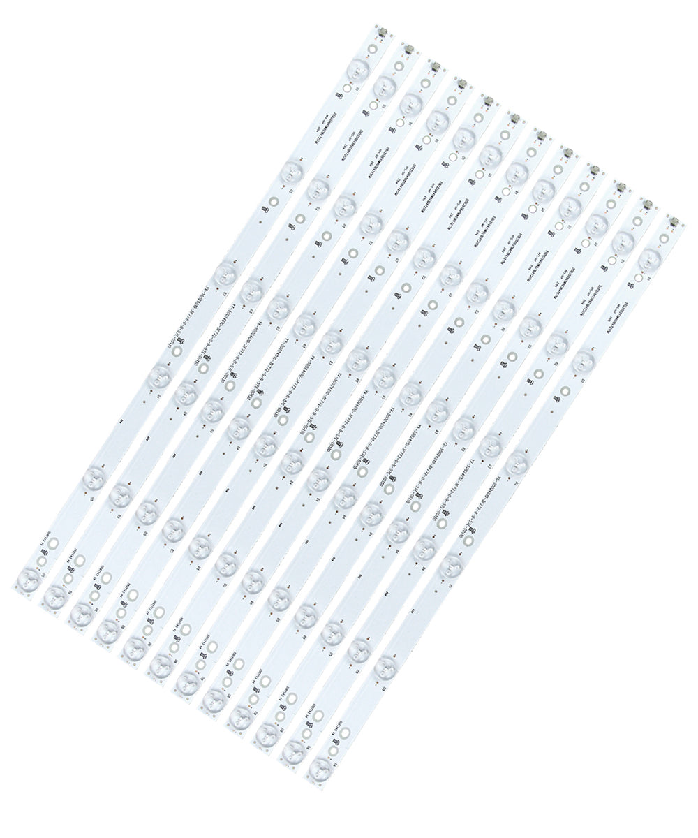 GuuYebe 500TT43 V3 V4 50D3506V1W6C1B47217M LED Backlight Strips for E50-C1 D50U-D1 D50-D1 EVTLBM500P0601-DN-2 E213009 E465853 7410A LB50057 71B50083L01000004R TPT500J1-HVN04 REV S17TK