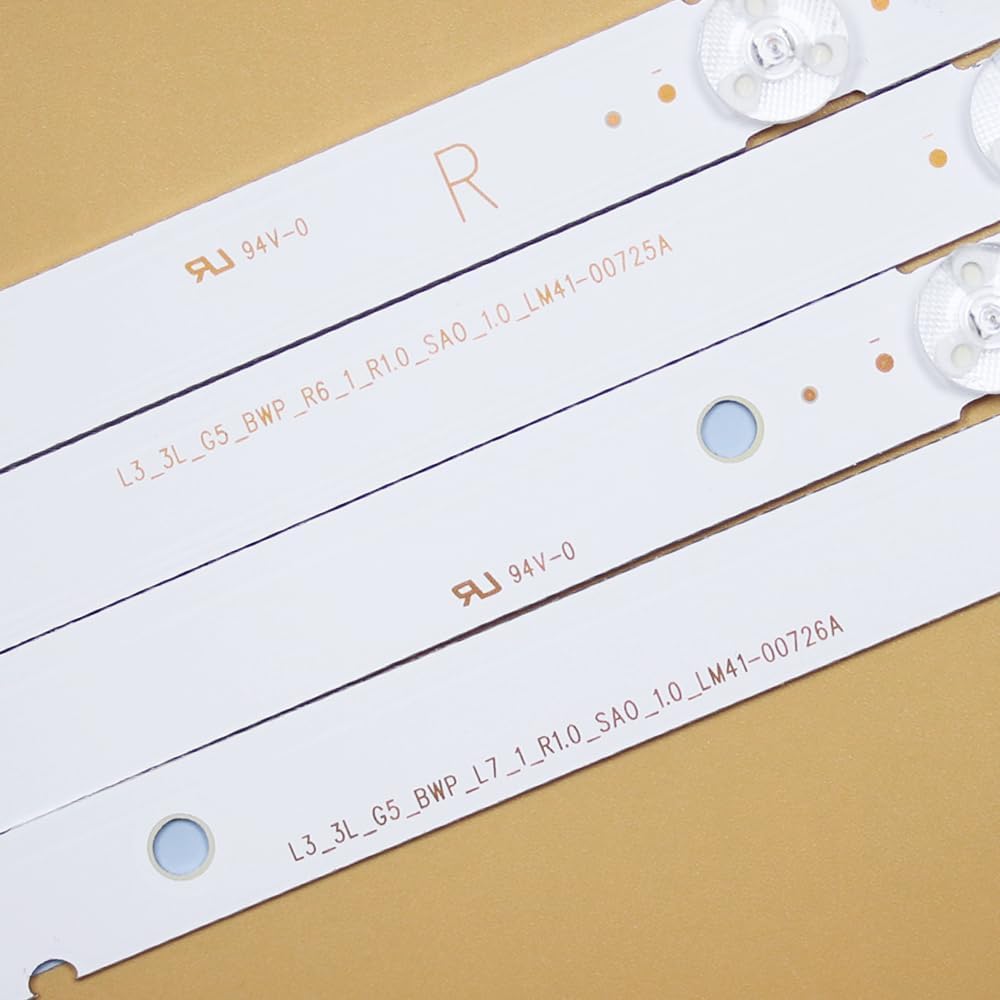 GuuYebe XBR-75X800G LM41-00725A LM41-00726A LED Backlight Strips for 75 Inch TV