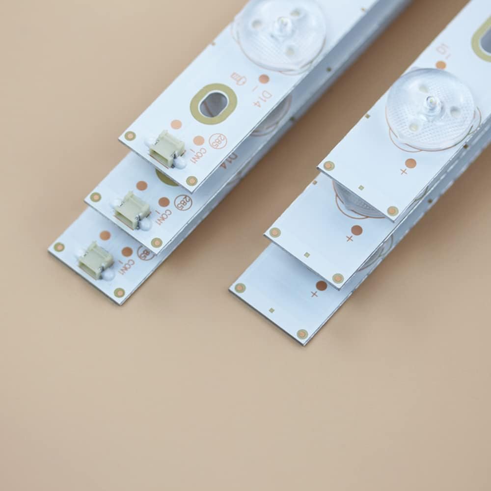GuuYebe LED Backlight Strip TV Replacement Part for 55PUS6501 55PFF5701 LB55072 TPT550U2 55PUS6561 55PUS6581 55PUH6101 55PUS6101 55PUS7272 55PUS6401 55PUS6551 LBM550M0701 GJ-2K16-550-D714-V4-L R