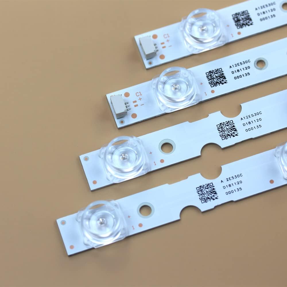 GuuYebe LED Backlight Strips for 55'' TV 55S421 55S425 55S423 4C-LB5508-HR02J 4C-LB5507-HR02J 55HR330M08A2 55HR330M07B2 SJ.SB.D5500801 55D6 Replacement