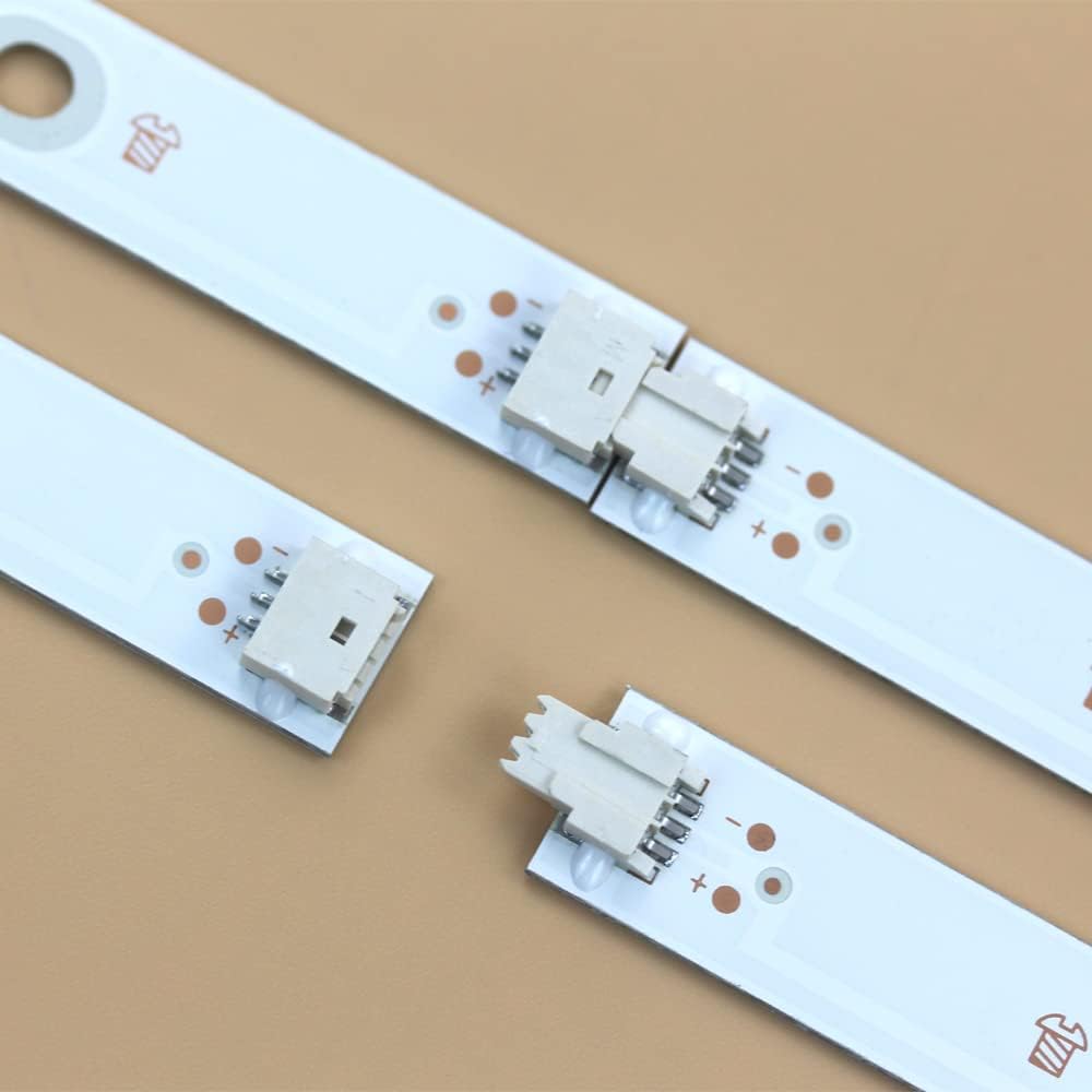 GuuYebe E4SW6518RKU E4ST6519RKU NS65DF710NA21 TPT650J1-QUBF90K 65PUS6504 12 Pieces Led Backlight Strip for LB65065 65 inch TV