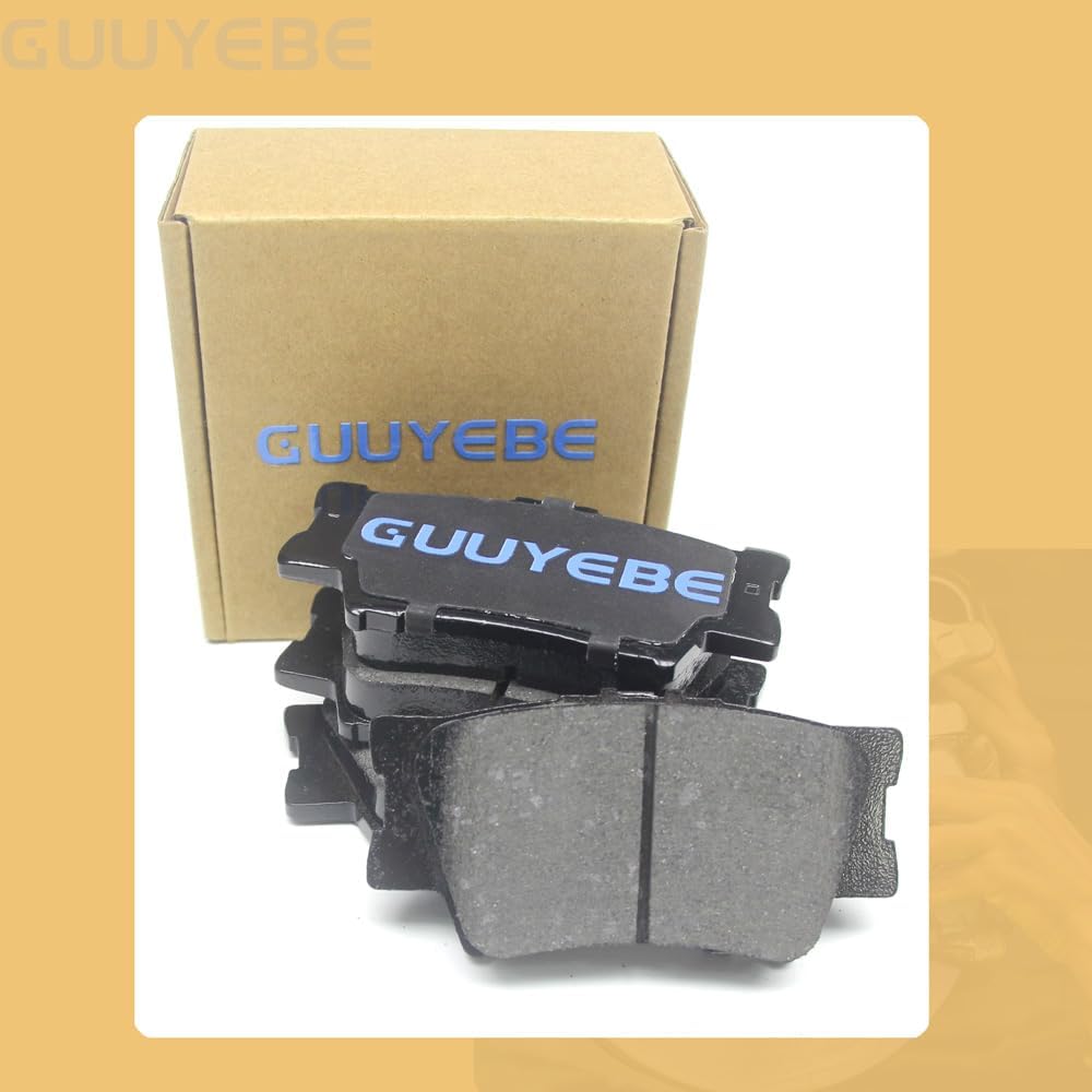 Rear Ceramic Brake Pads,For Toyota 2007-2021 Camry 2006-2018 RAV4 Avalon Matrix, For Lexus 2007-2018 ES350 2010-2012 HS250h ES300h, For Pontiac 2009-2010 Vibe, D1212