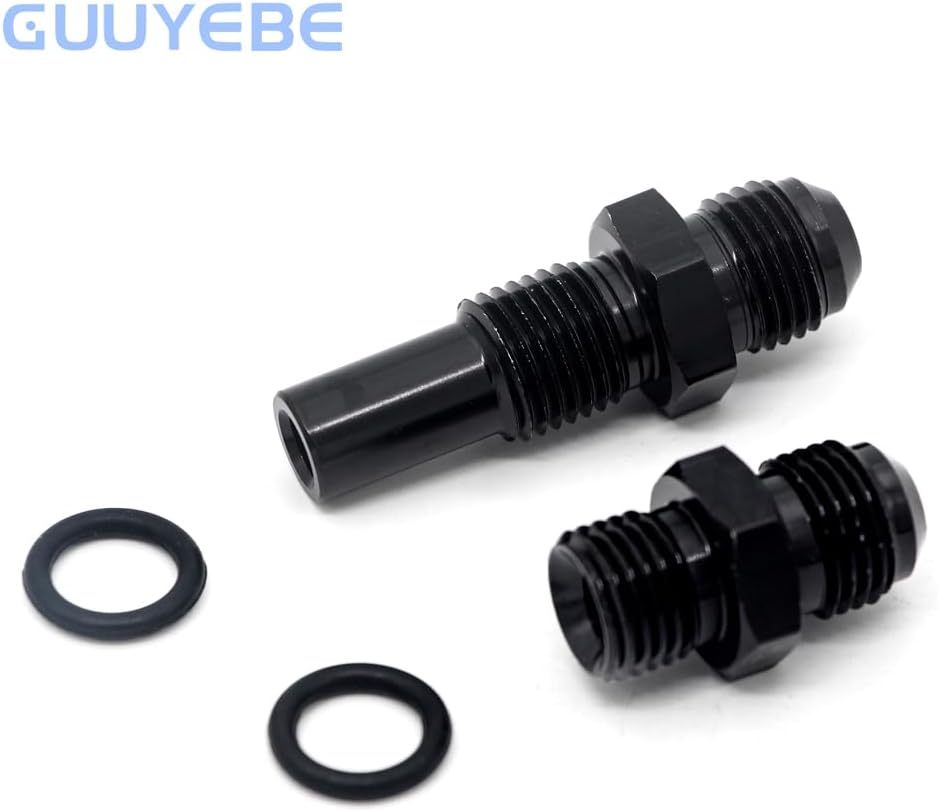 GuuYebe Transmission Adapter Fittings 6AN Male Flare to 1/4