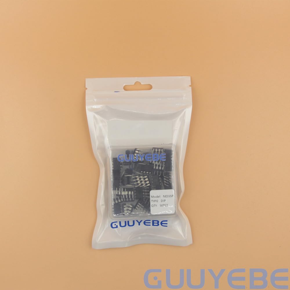 NE555 Timer IC NE555P 555 DIP-8 Timing Integrated Circuits of Semiconductor Products 50 of Pack