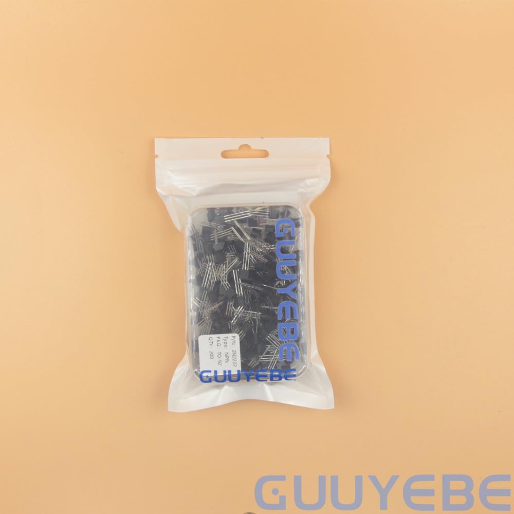 GuuYebe 2N2222 Transistor NPN 2N2222A BJT Transistors of Semiconductor Products 200 PCS