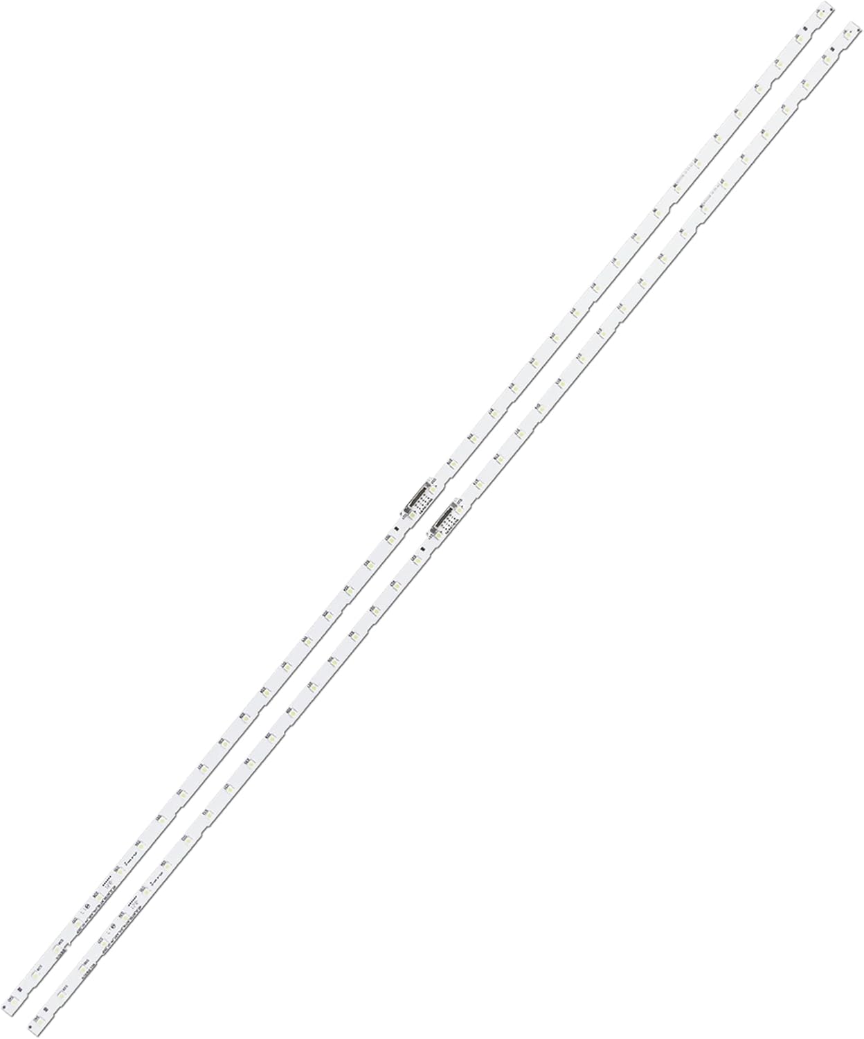 GuuYebe 2pcs LED Backlight Strip TV Replacement Part for 55'' TVs UN55NU6900F UN55NU6900 UE55NU7300 55NU7100 UE55NU7400 BN96-45913A BN61-15485A UN55NU7090 UN55RU7100 UN55NU6950 UN55NU7200 E88441