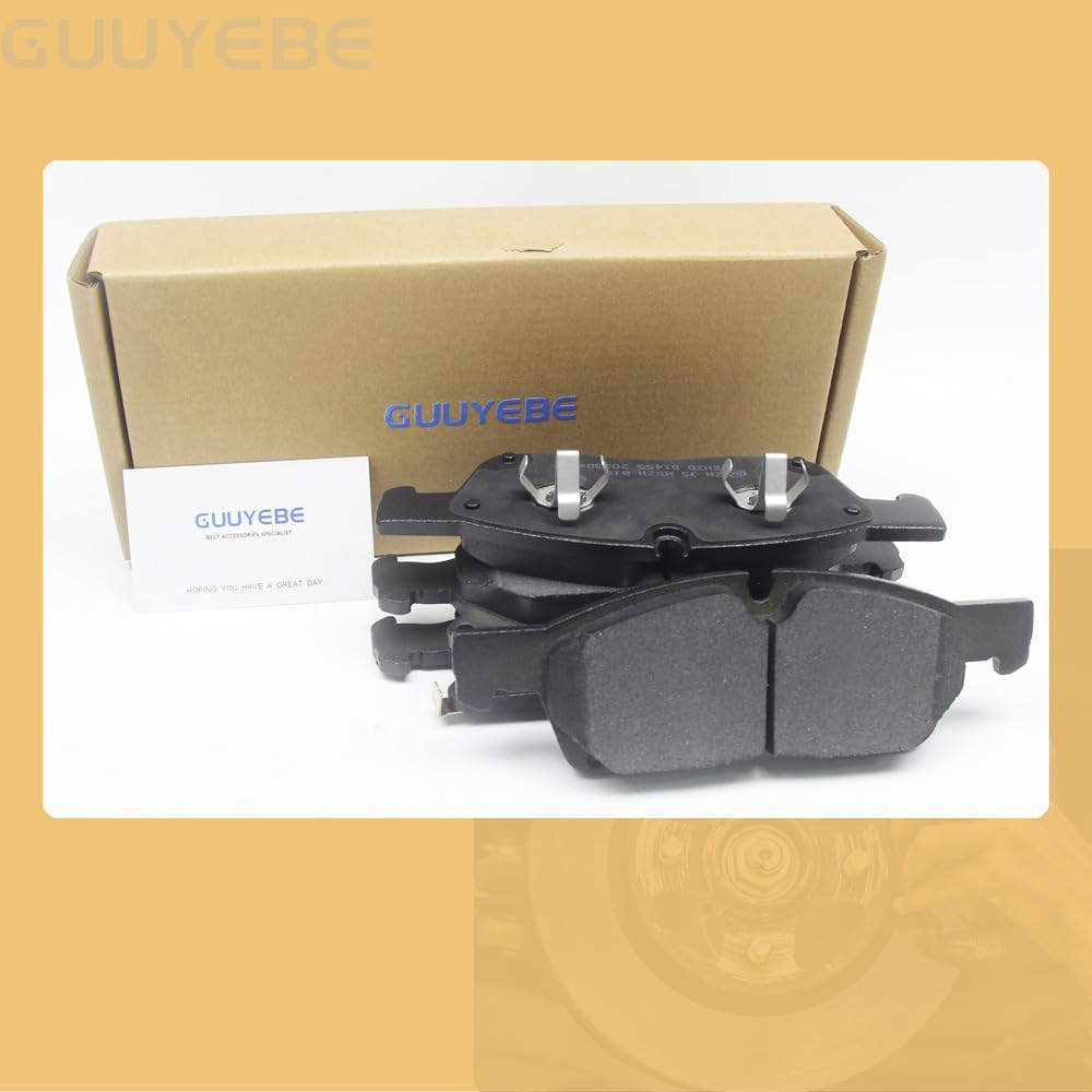 4 PCS Ceramic Brake Pads Front,For Jeep 2011-2016 Grand Cherokee,For Dodge 2011-2023 Durango,Replace for 1455 D1455 BC1455 QC1455