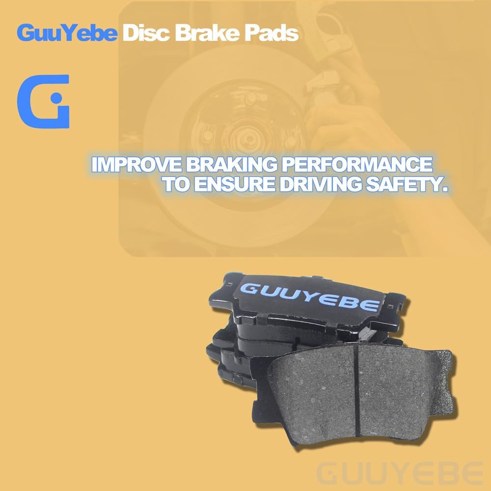 Rear Ceramic Brake Pads,For Toyota 2007-2021 Camry 2006-2018 RAV4 Avalon Matrix, For Lexus 2007-2018 ES350 2010-2012 HS250h ES300h, For Pontiac 2009-2010 Vibe, D1212