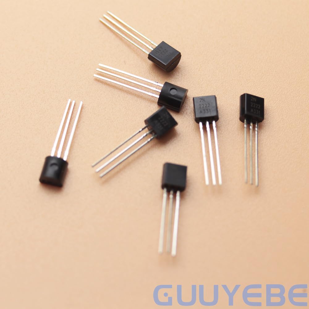 GuuYebe 2N2222 Transistor NPN 2N2222A BJT Transistors of Semiconductor Products 200 PCS