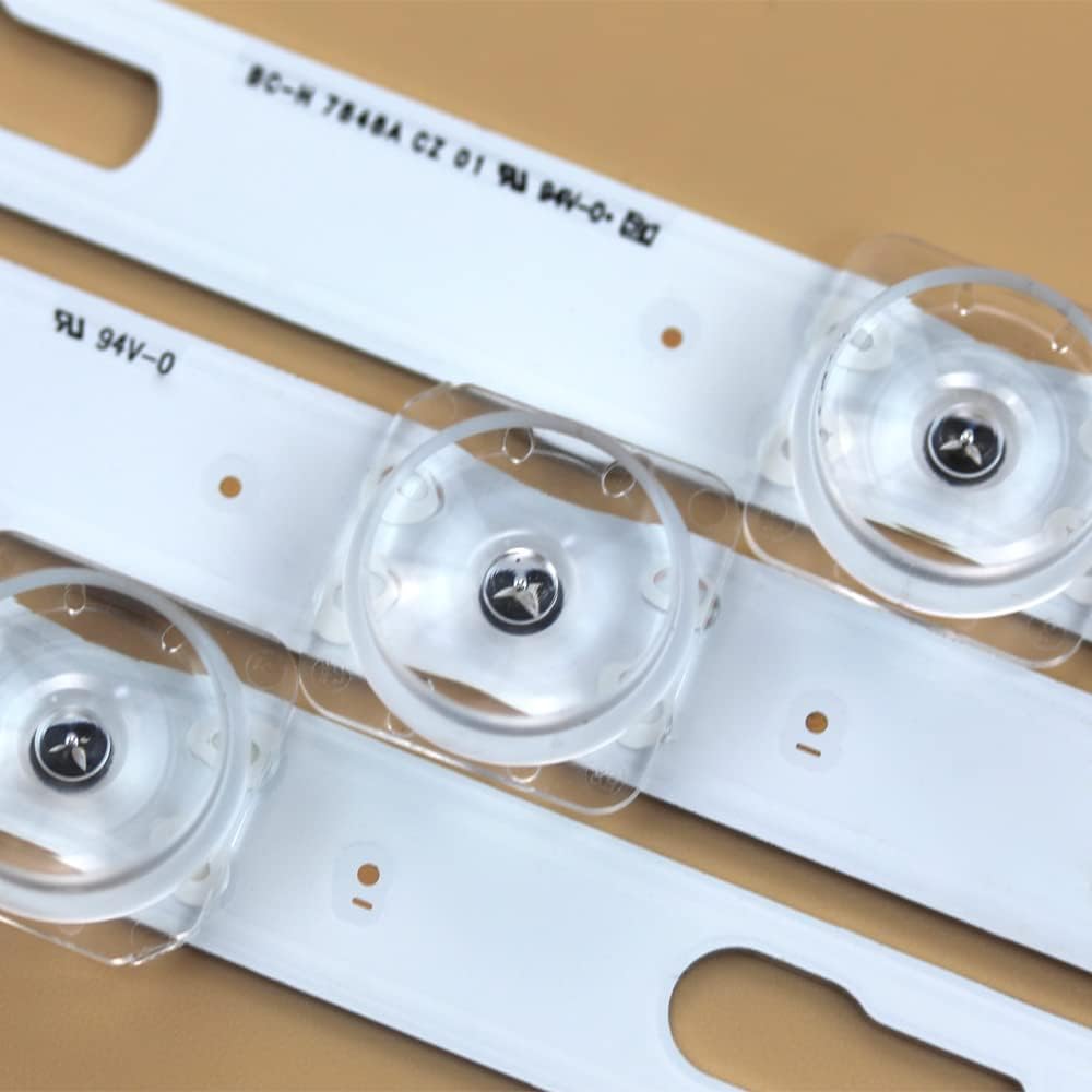 GuuYebe UN65TU700DF UN65TU7000F UN65TU8200F LED Backlight Strip TV Replacement Part for BN96-50313A BN96-50314A UN65TU8000FXZA HG65NT690UFXZA HG65NT670UFXZA HG65NT678UFXZA LH65BETHLGFXGO