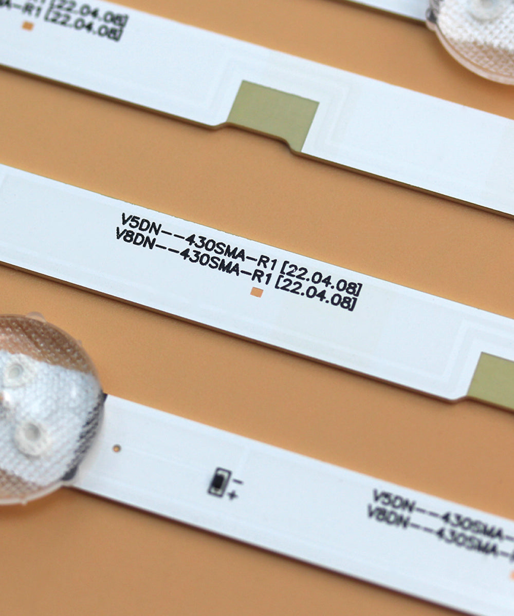 GuuYebe LED Backlight Strips TV Replacement Part for UN43J5200 UN43M5300 HV430FHB-N4A CY-JJ043BGEV1H CY-GK043HGEV2H CY-JJ043BGEV2H UN43J5200AF BN96-38878A BN96-38879A