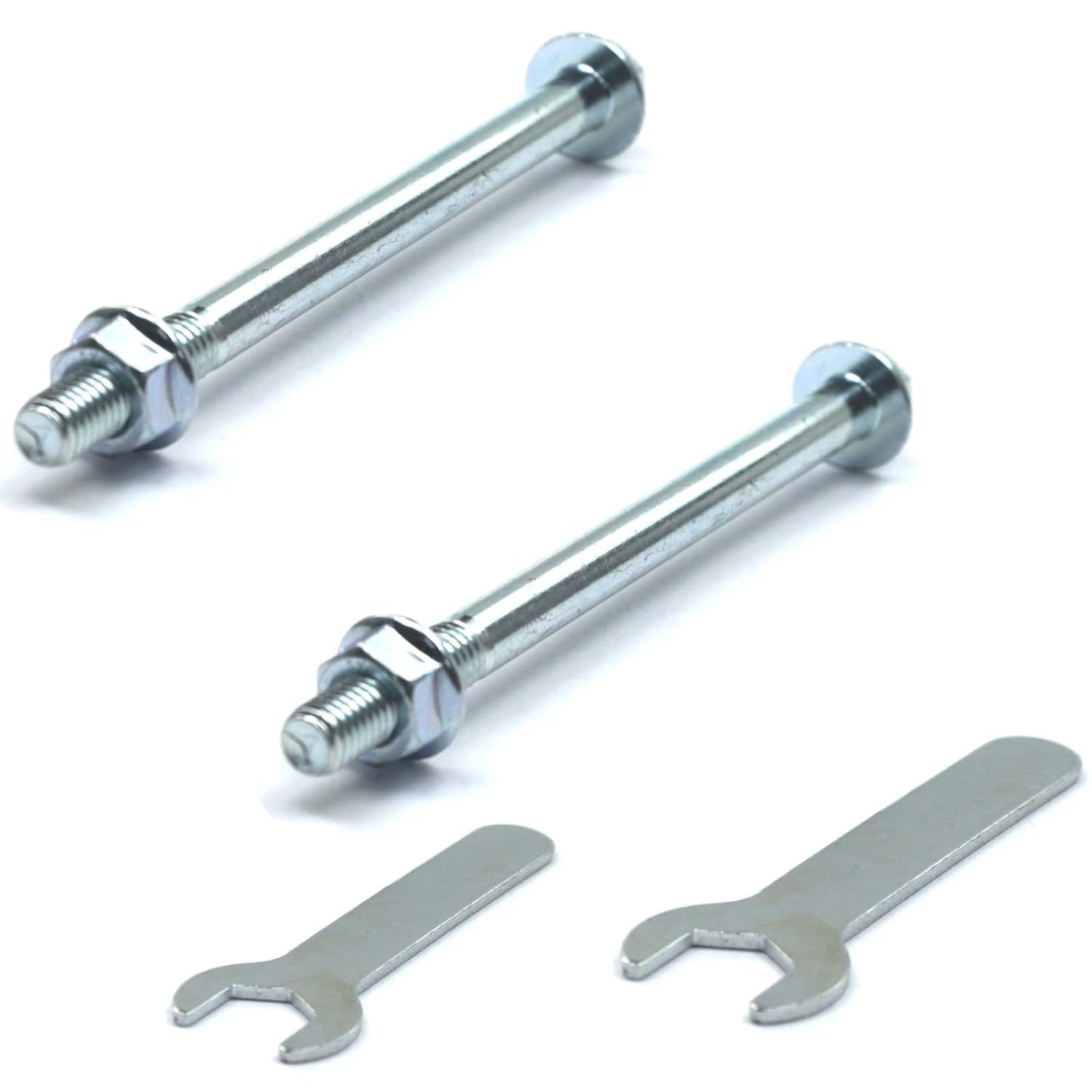 GuuYebe 2 PCS M8 Pit Bike Top and Bottom Engine Motor Mount Bolt Kit for 50CC 110CC 140CC 70CC 90CC ATV Dirt Quad Bikes,Grade 8 and Length 115mm for Chevy GMC Models, Pack of 2,Replace for 81101