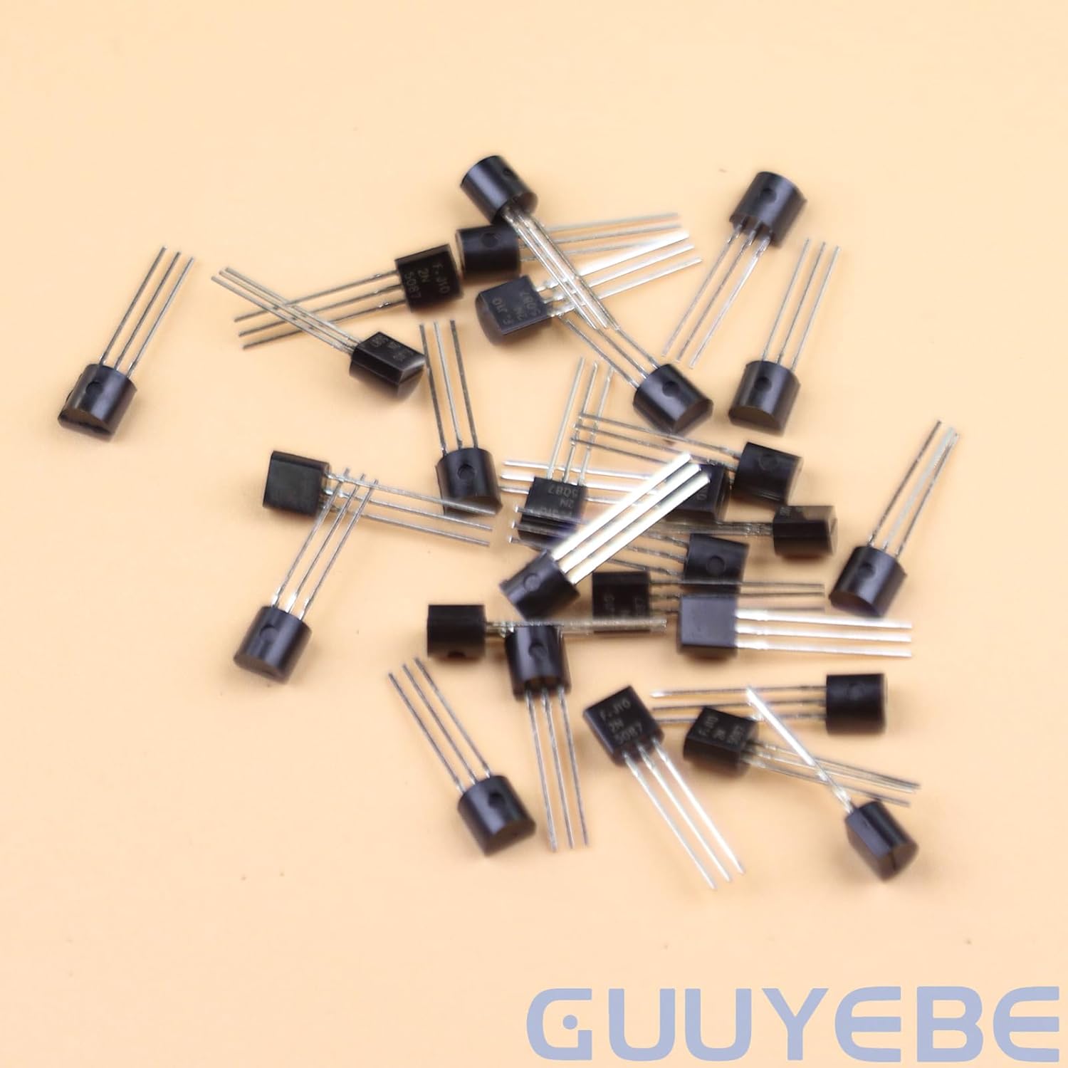GuuYebe 2N5087 Transistor TO-92 PNP BJT Transistors of Semiconductor Products