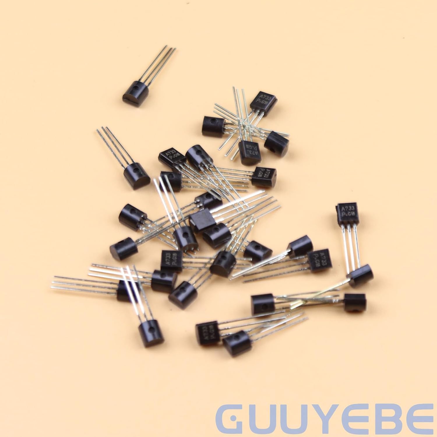 GuuYebe A733 Transistor TO-92 PNP BJT Transistors of Semiconductor Products