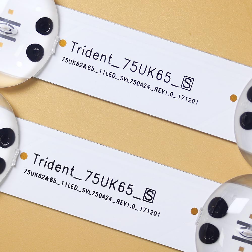 EAV63992101 75UK62 SVL750A25 75UK6190PUB 75UK6570PUB 75UM7570PUD 75UM6970PUB 75UM7570AUE 75UN6950ZUD 75UN8570PUC 75UN7070PUC LED Backlight Strips for 75 inch TV