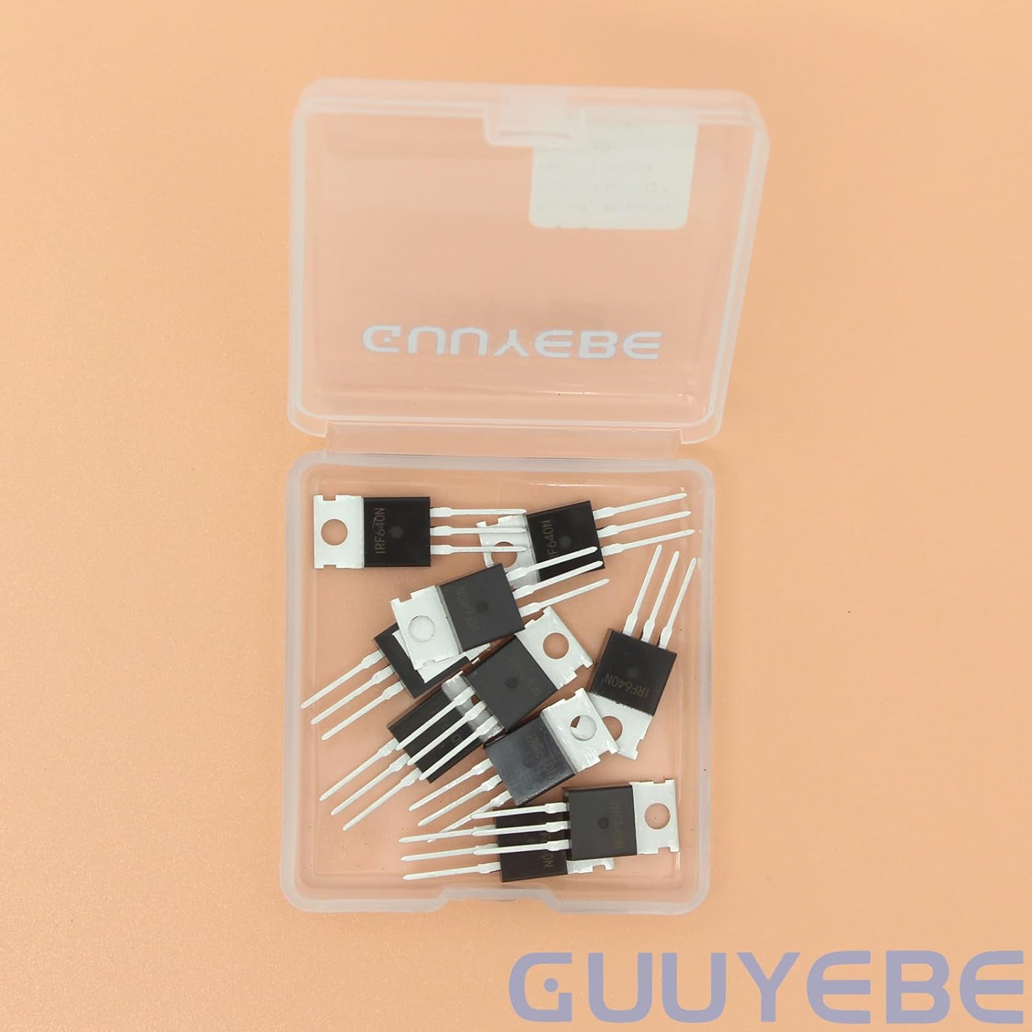 GuuYebe IRF640N IRF640 200V 18A IRF640NPBF N-Channel Power MOSFET TO-220 Transistors of Semiconductor Products