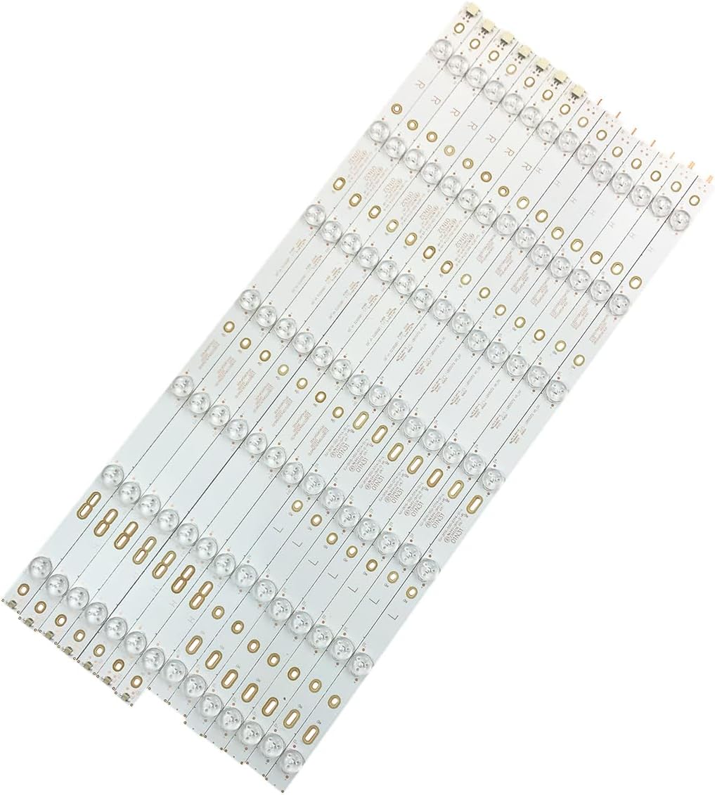 GuuYebe LED Backlight Strip TV Replacement Part for 55PUS6501 55PFF5701 LB55072 TPT550U2 55PUS6561 55PUS6581 55PUH6101 55PUS6101 55PUS7272 55PUS6401 55PUS6551 LBM550M0701 GJ-2K16-550-D714-V4-L R