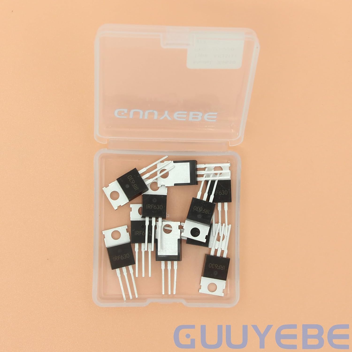 GuuYebe IRF630N IRF630 200V 9.3A IRF630NPBF N-Channel Power MOSFET TO-220 Transistors of Semiconductor Products